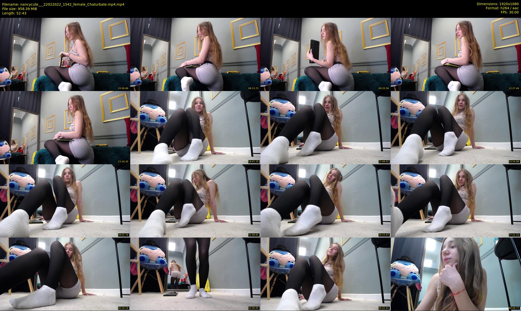nancycute__ — 53 minute Chaturbate female cam show recording, 1080p, Feb 22, 2022