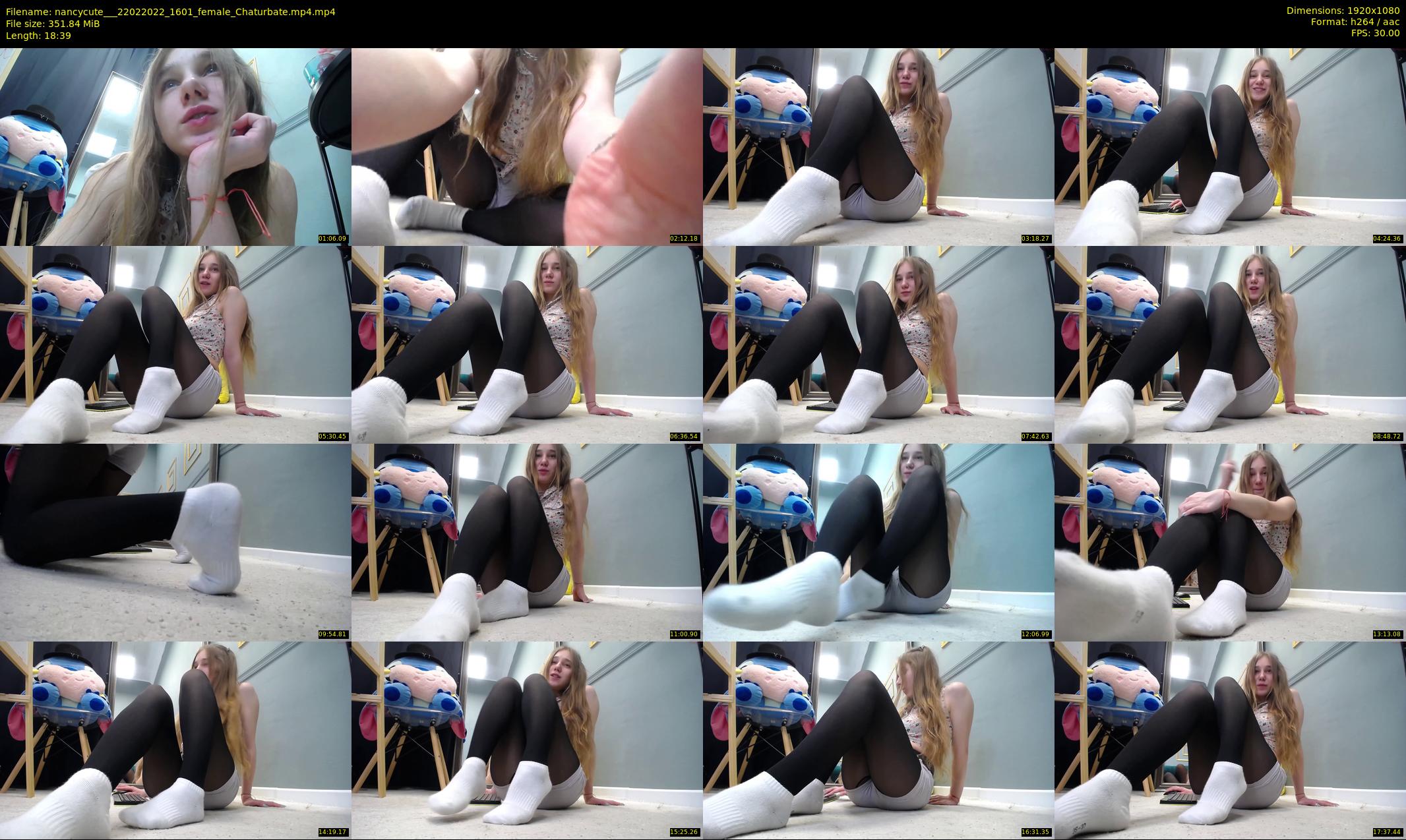 nancycute__ — 19 minute Chaturbate female cam show recording, 1080p, Feb 22, 2022