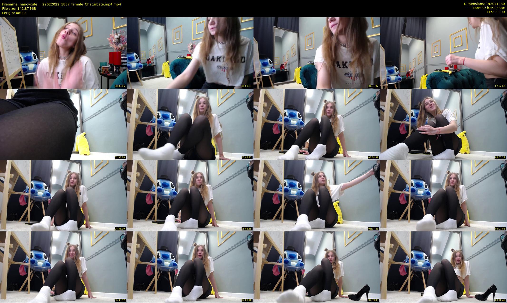 nancycute__ — 9 minute Chaturbate female cam show recording, 1080p, Feb 22, 2022