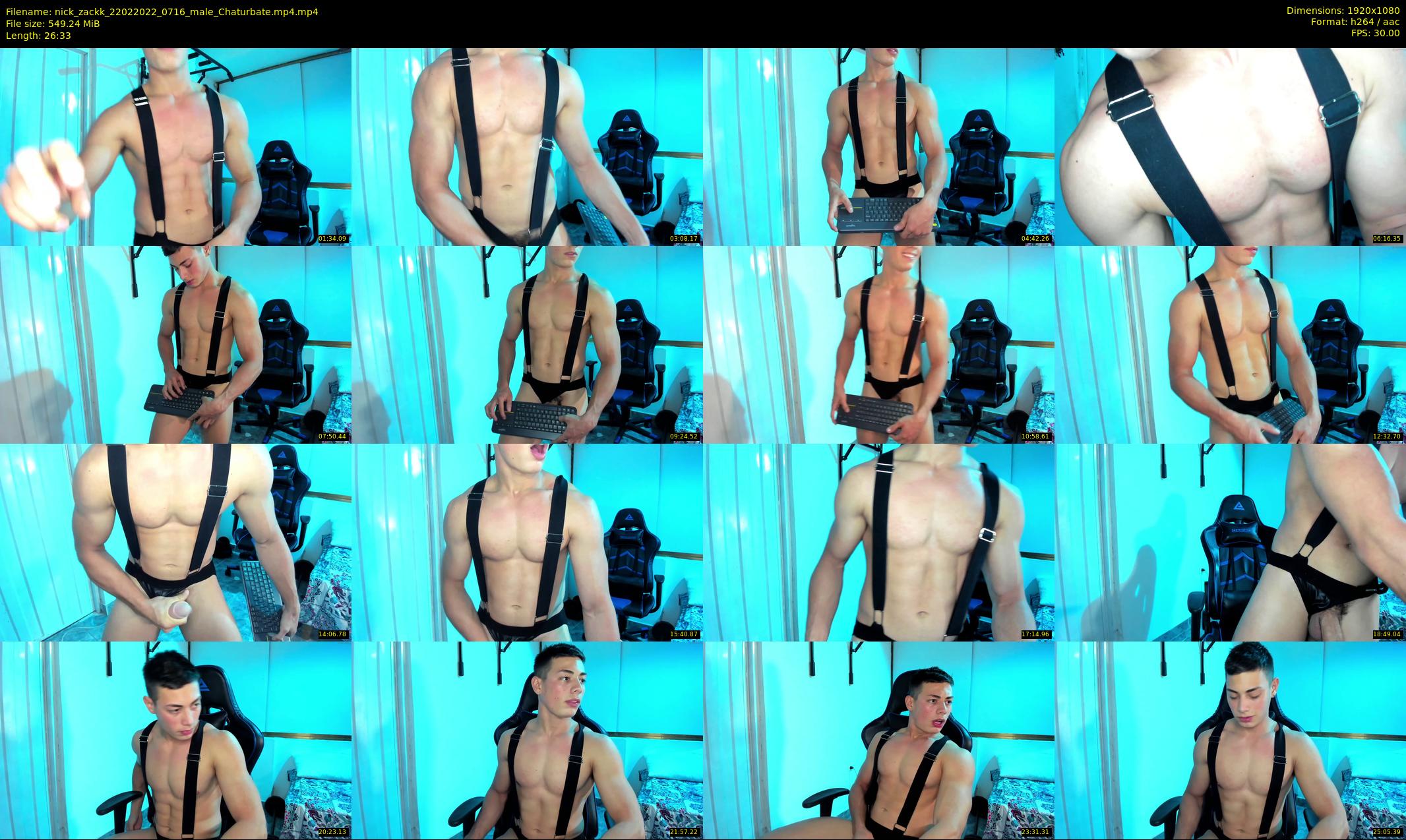 nick_zackk — 27 minute Chaturbate male cam show recording, 1080p, Feb 22, 2022