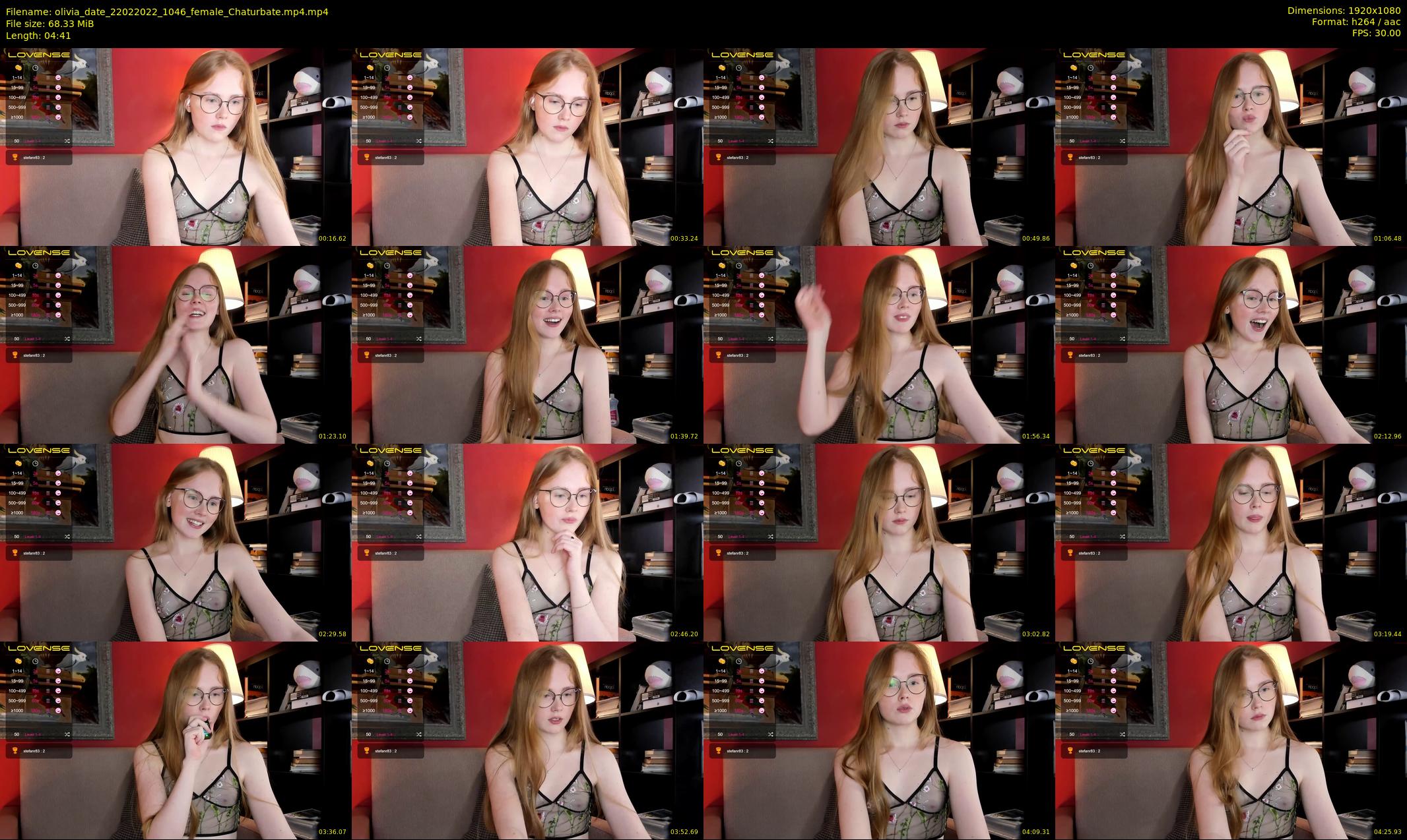 olivia_date — 5 minute Chaturbate female cam show recording, 1080p, Feb 22, 2022