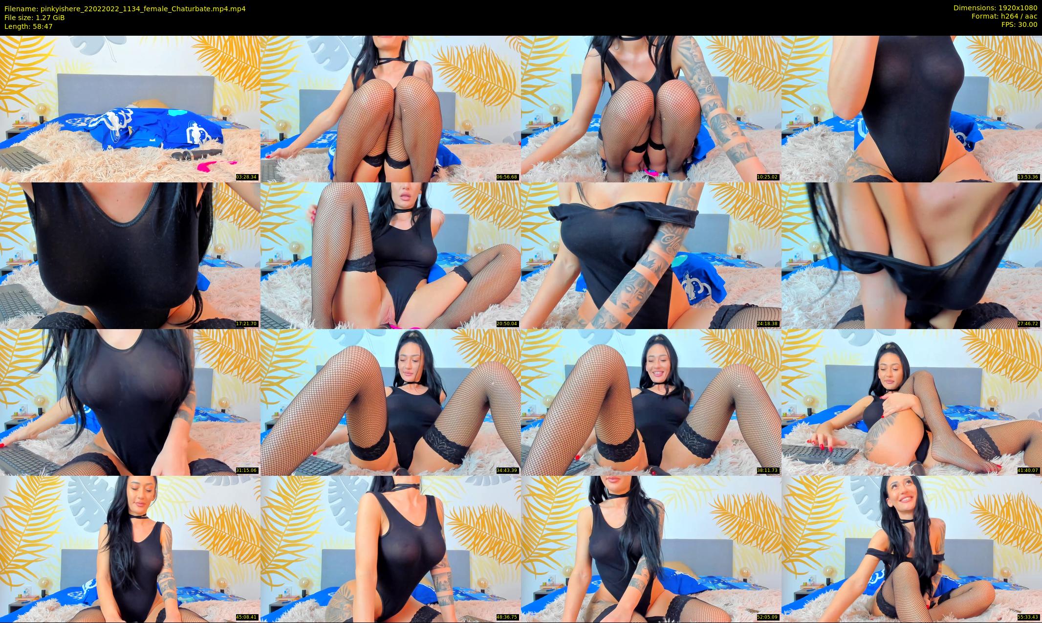 pinkyishere — 59 minute Chaturbate female cam show recording, 1080p, Feb 22, 2022
