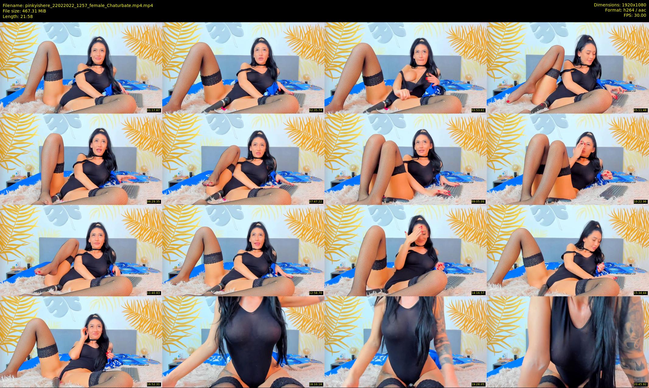 pinkyishere — 22 minute Chaturbate female cam show recording, 1080p, Feb 22, 2022
