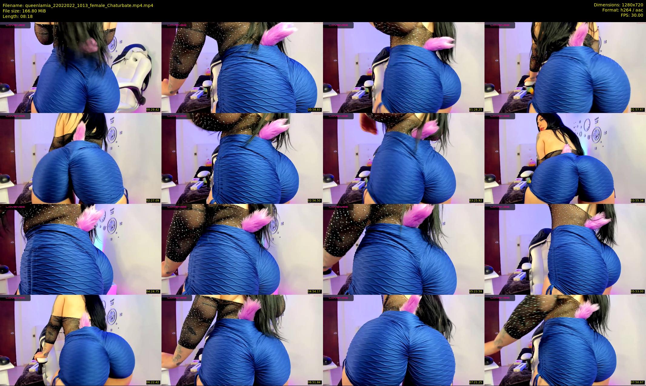queenlamia — 9 minute Chaturbate female cam show recording, 720p, Feb 22, 2022