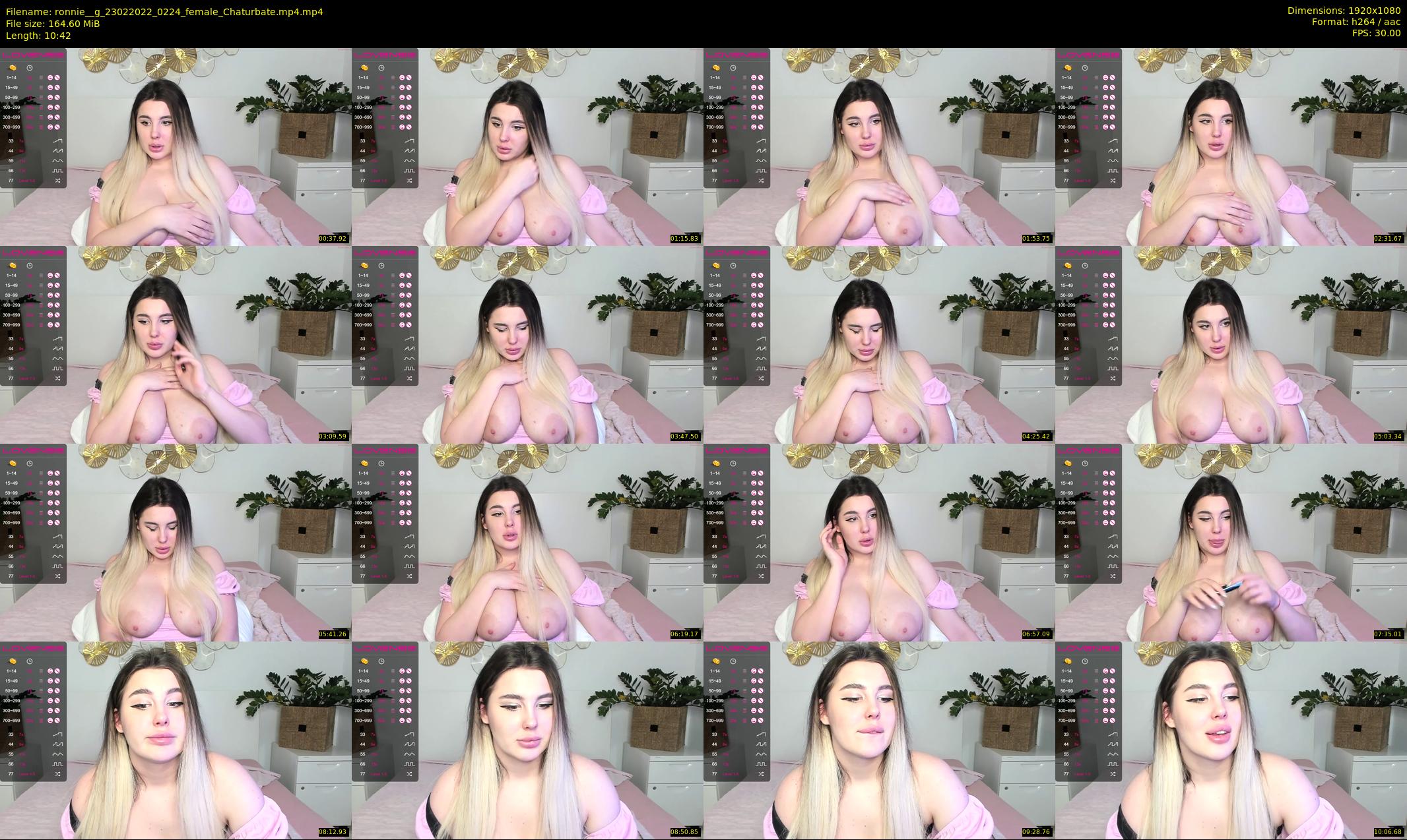 ronnie__g — 11 minute Chaturbate female cam show recording, 1080p, Feb 23, 2022