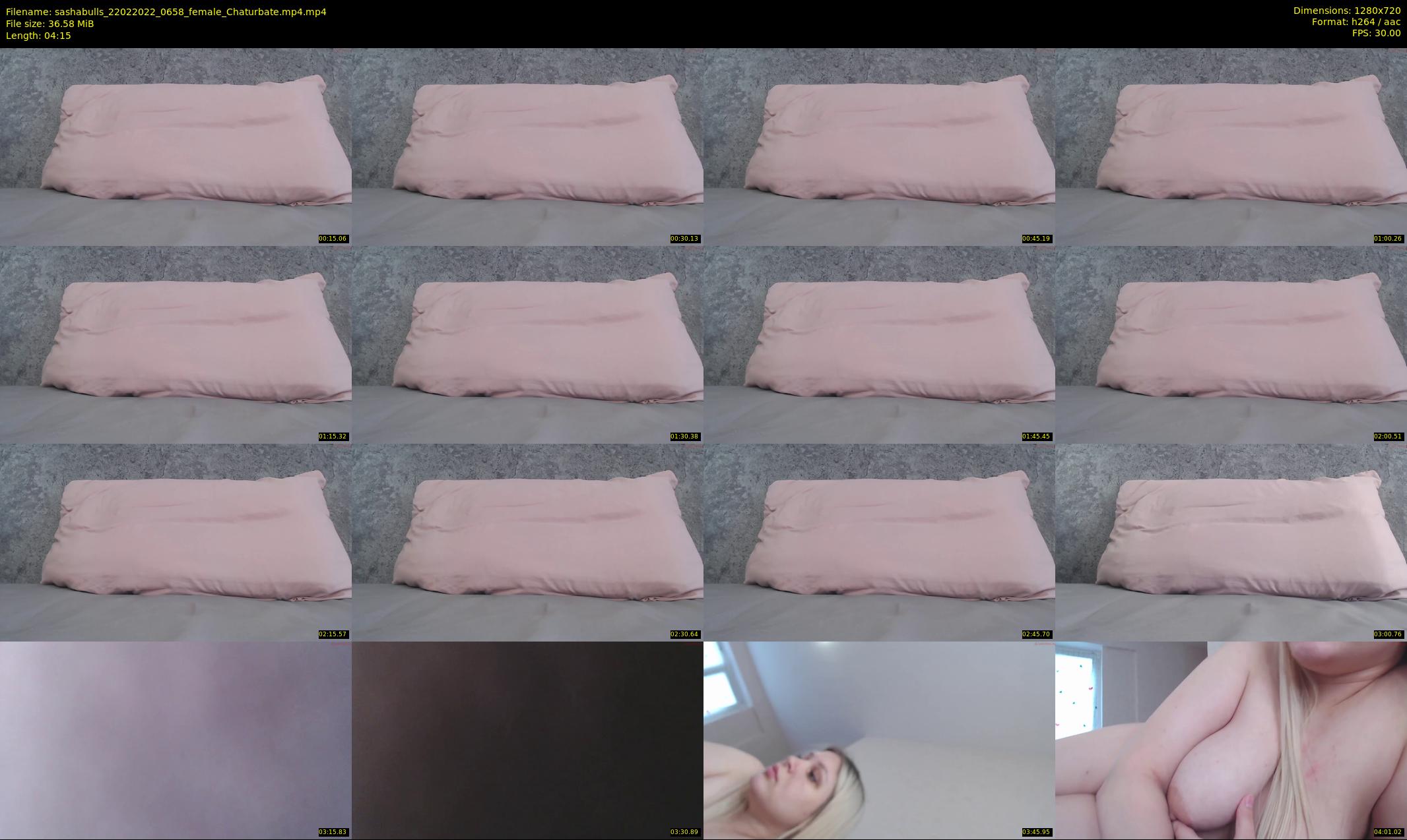 sashabulls — 5 minute Chaturbate couple cam show recording, 720p, Feb 22, 2022