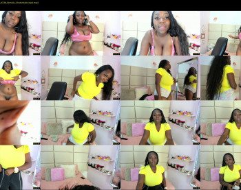 selene_ebony — 12 minute Chaturbate female cam show recording, 1080p, Feb 23, 2022