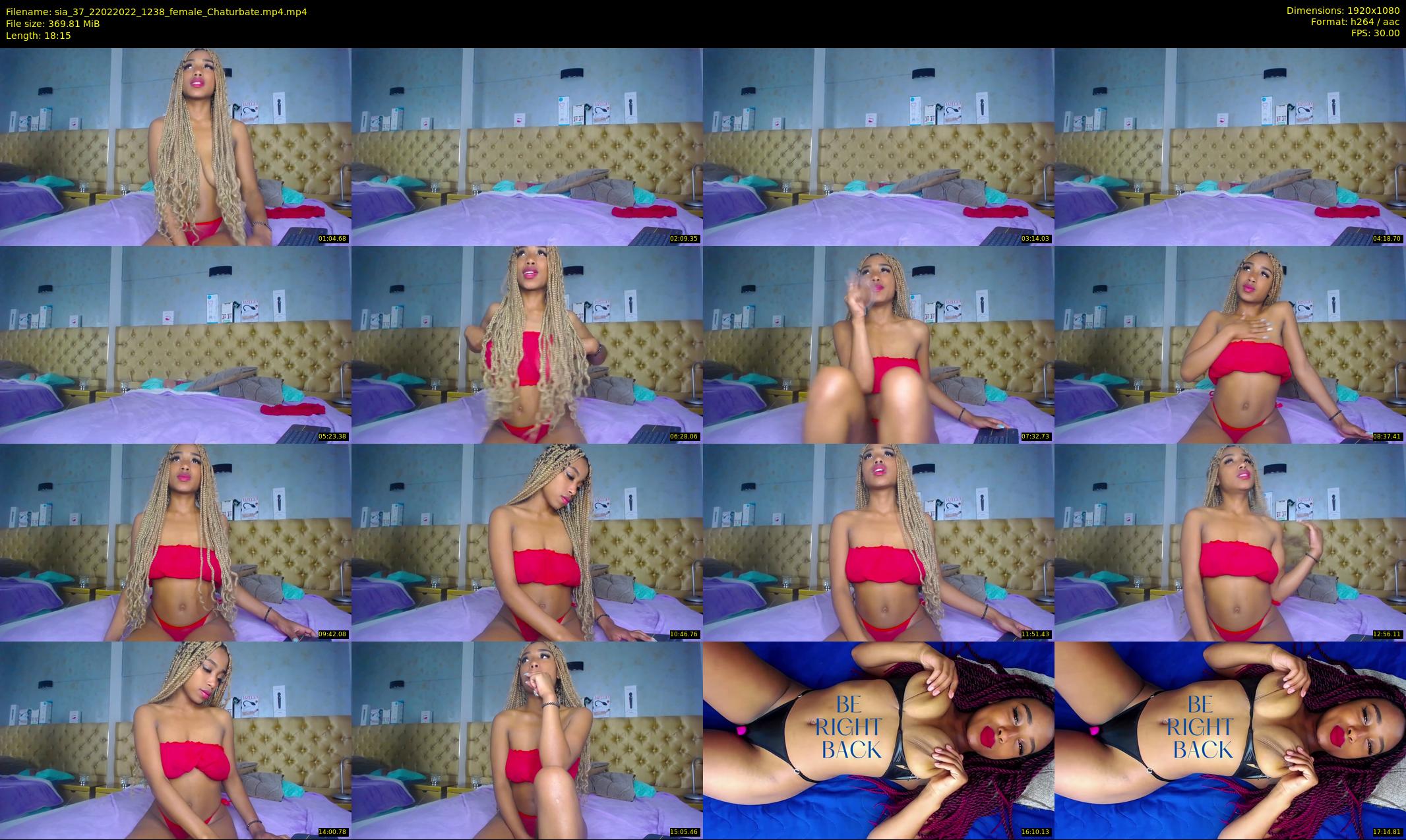sia_37 — 19 minute Chaturbate female cam show recording, 1080p, Feb 22, 2022