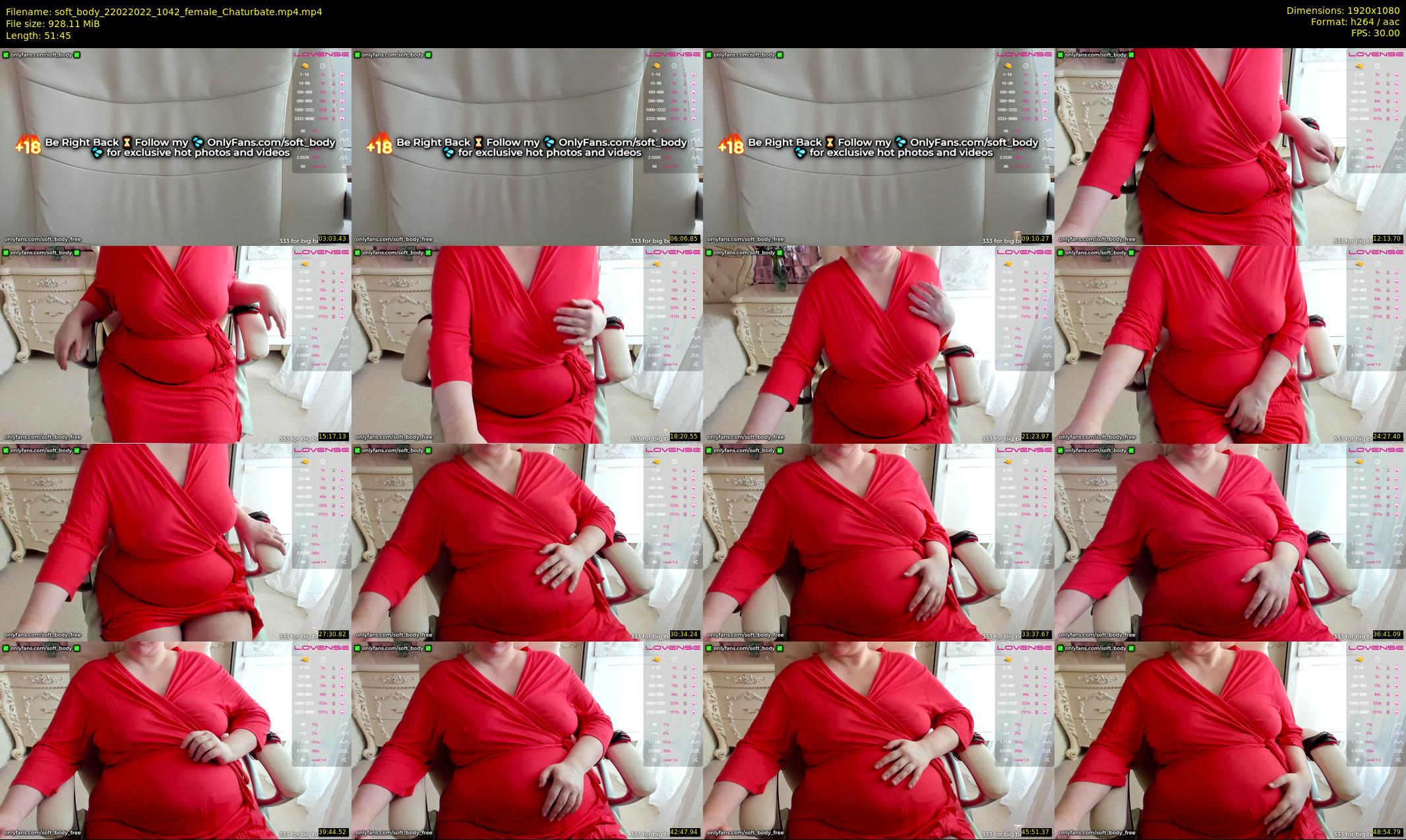soft_body — 52 minute Chaturbate female cam show recording, 1080p, Feb 22, 2022