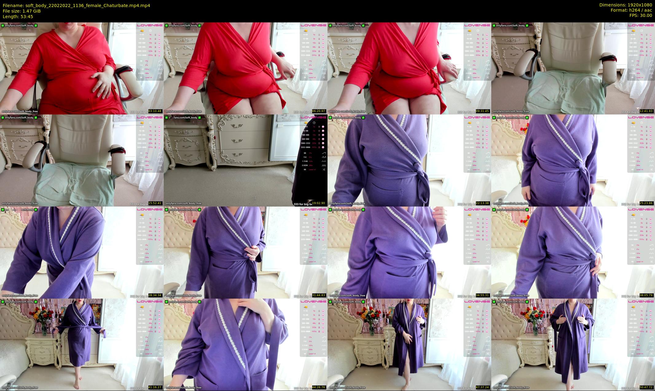soft_body — 54 minute Chaturbate female cam show recording, 1080p, Feb 22, 2022