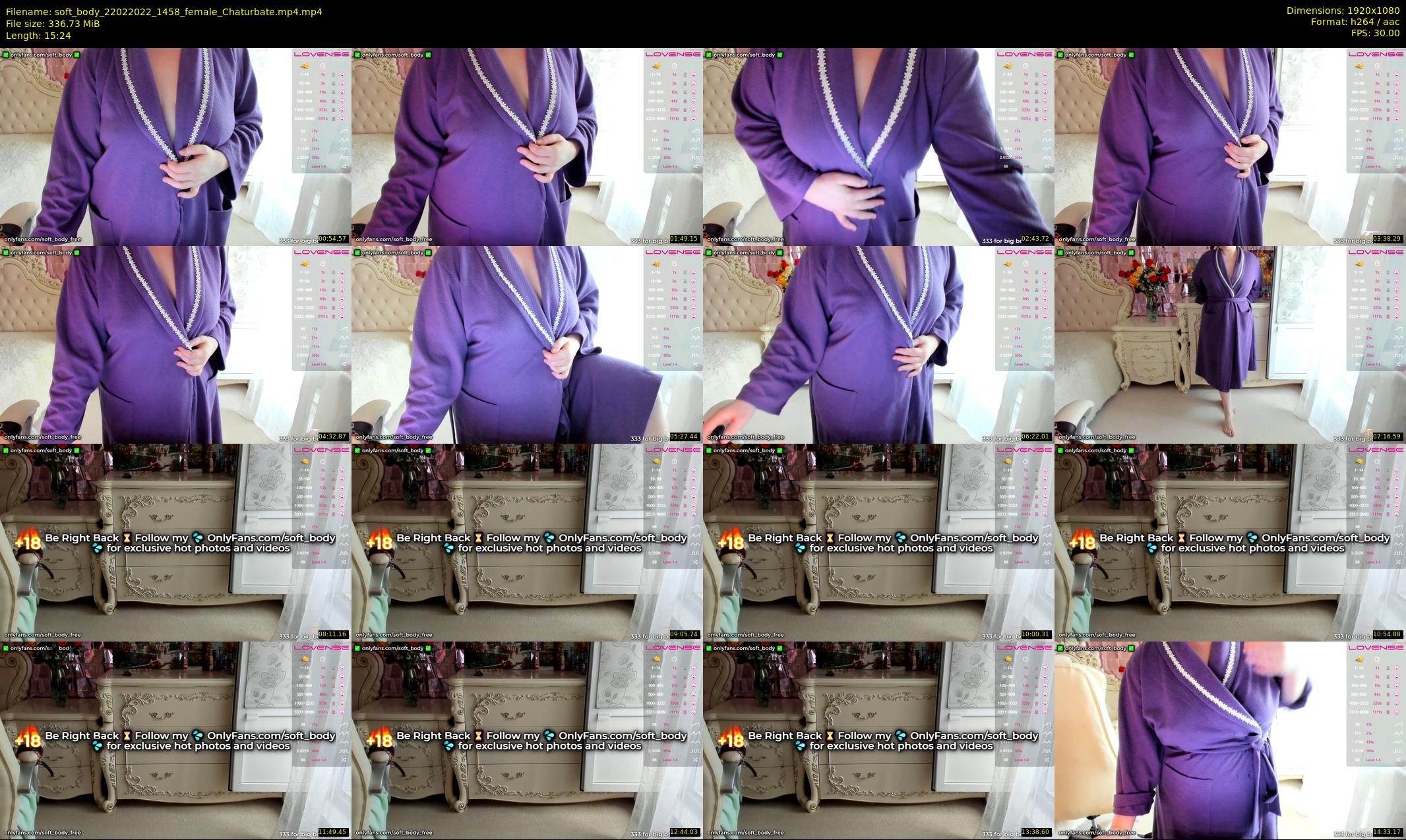 soft_body — 16 minute Chaturbate female cam show recording, 1080p, Feb 22, 2022
