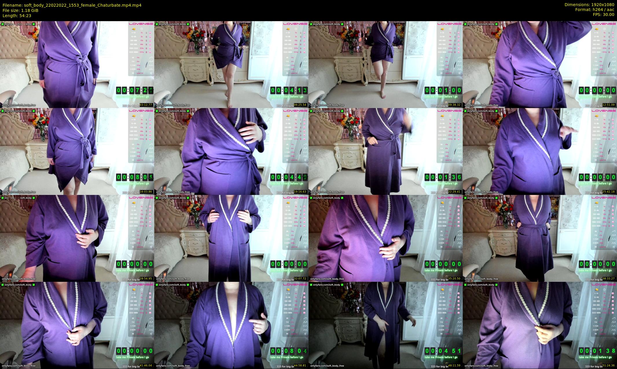 soft_body — 55 minute Chaturbate female cam show recording, 1080p, Feb 22, 2022