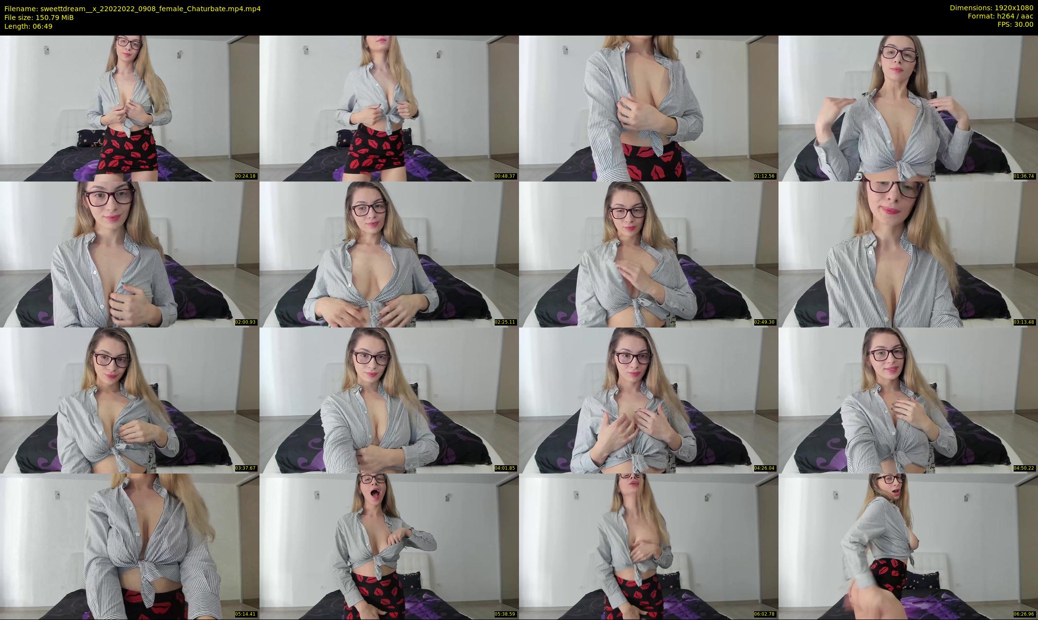 sweettdream__x — 7 minute Chaturbate female cam show recording, 1080p, Feb 22, 2022