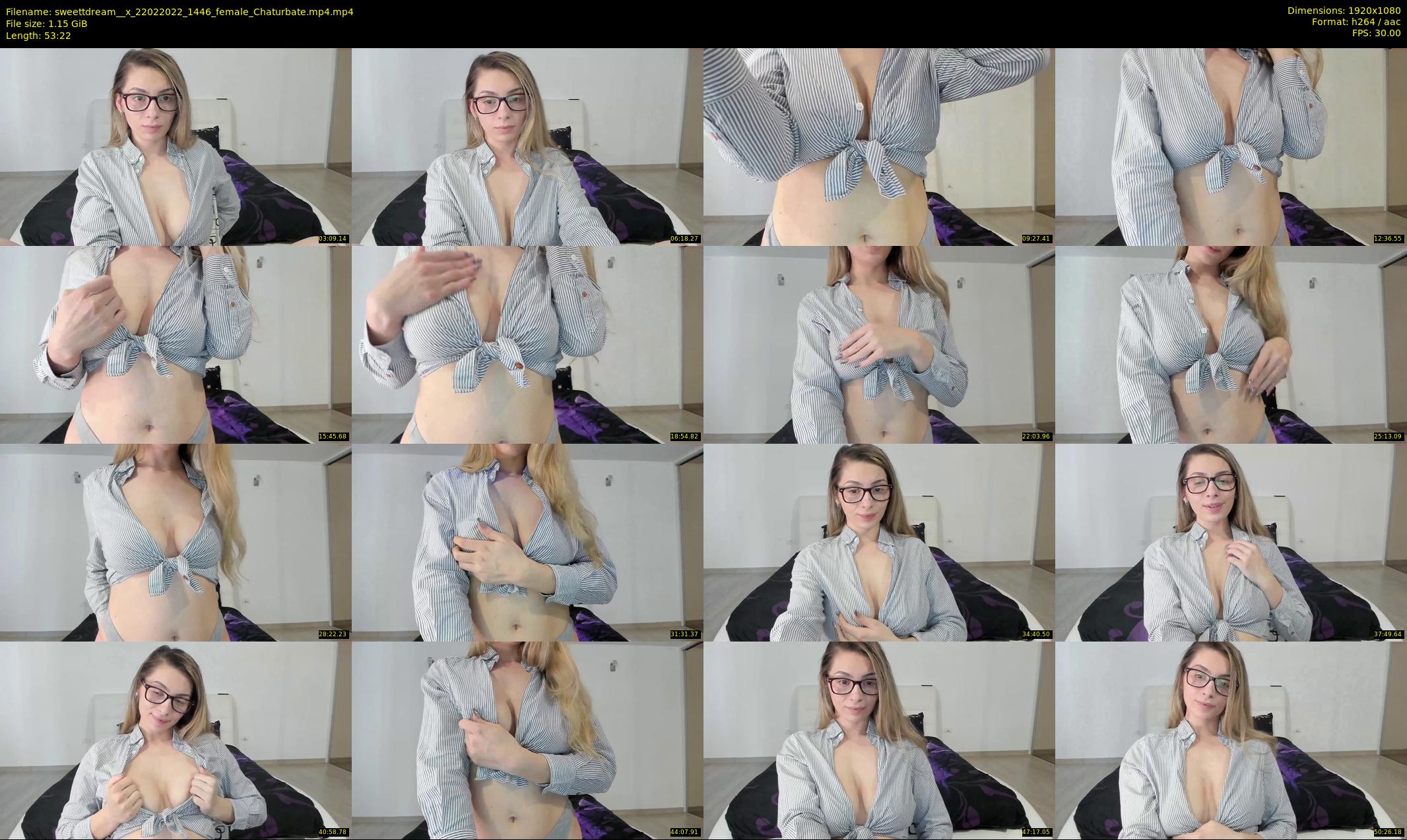 sweettdream__x — 54 minute Chaturbate female cam show recording, 1080p, Feb 22, 2022