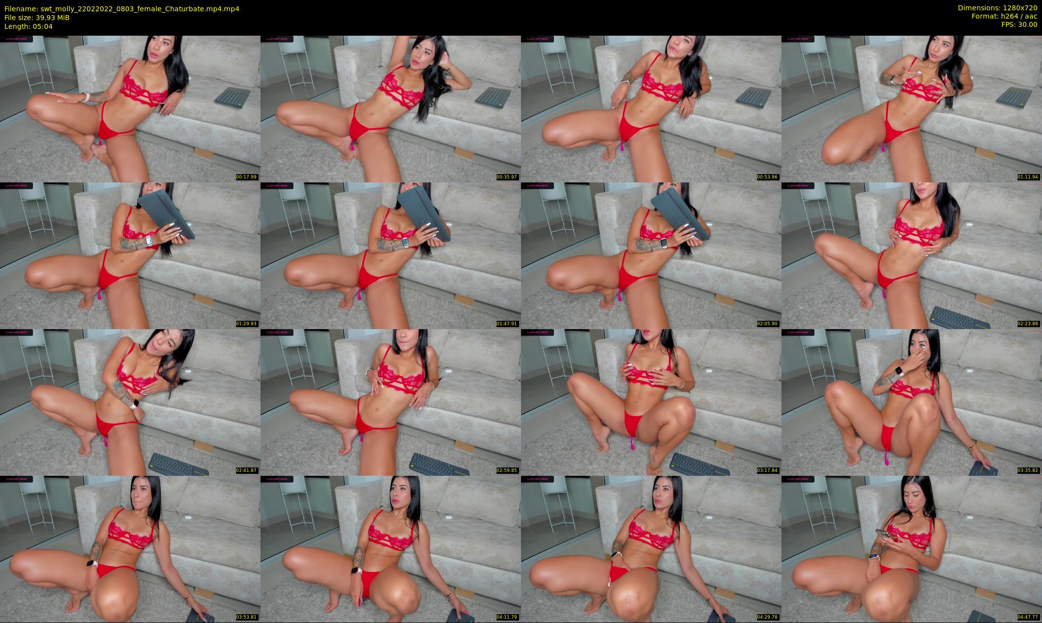 swt_molly — 6 minute Chaturbate female cam show recording, 720p, Feb 22, 2022