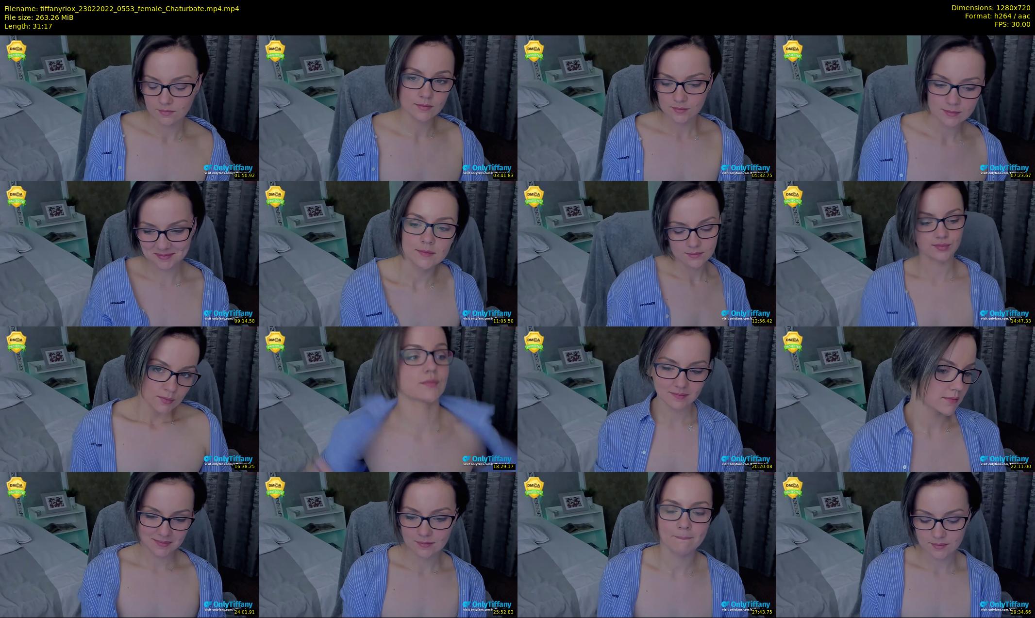 tiffanyriox — 32 minute Chaturbate female cam show recording, 720p, Feb 23, 2022