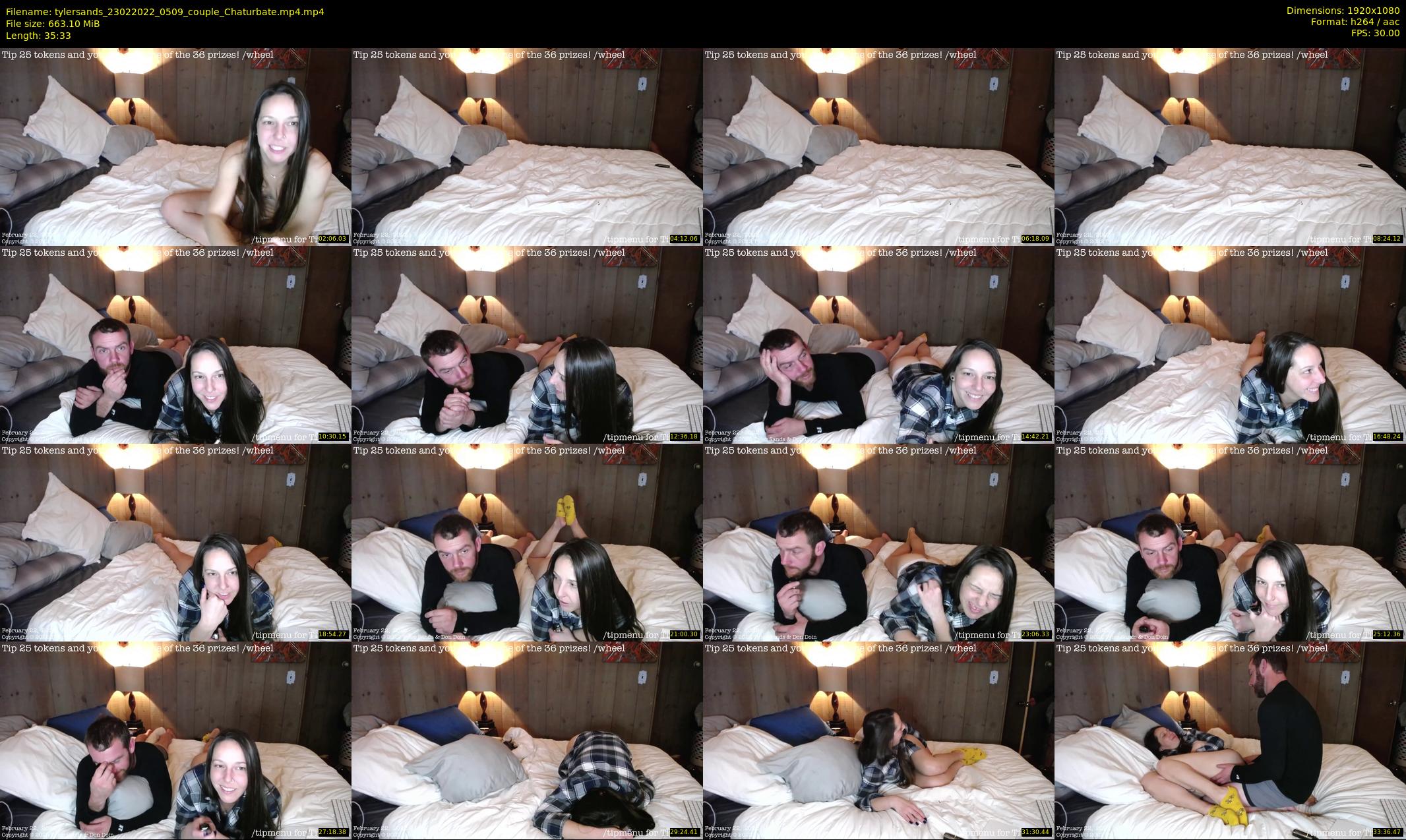 tylersands — 36 minute Chaturbate female cam show recording, 1080p, Feb 23, 2022