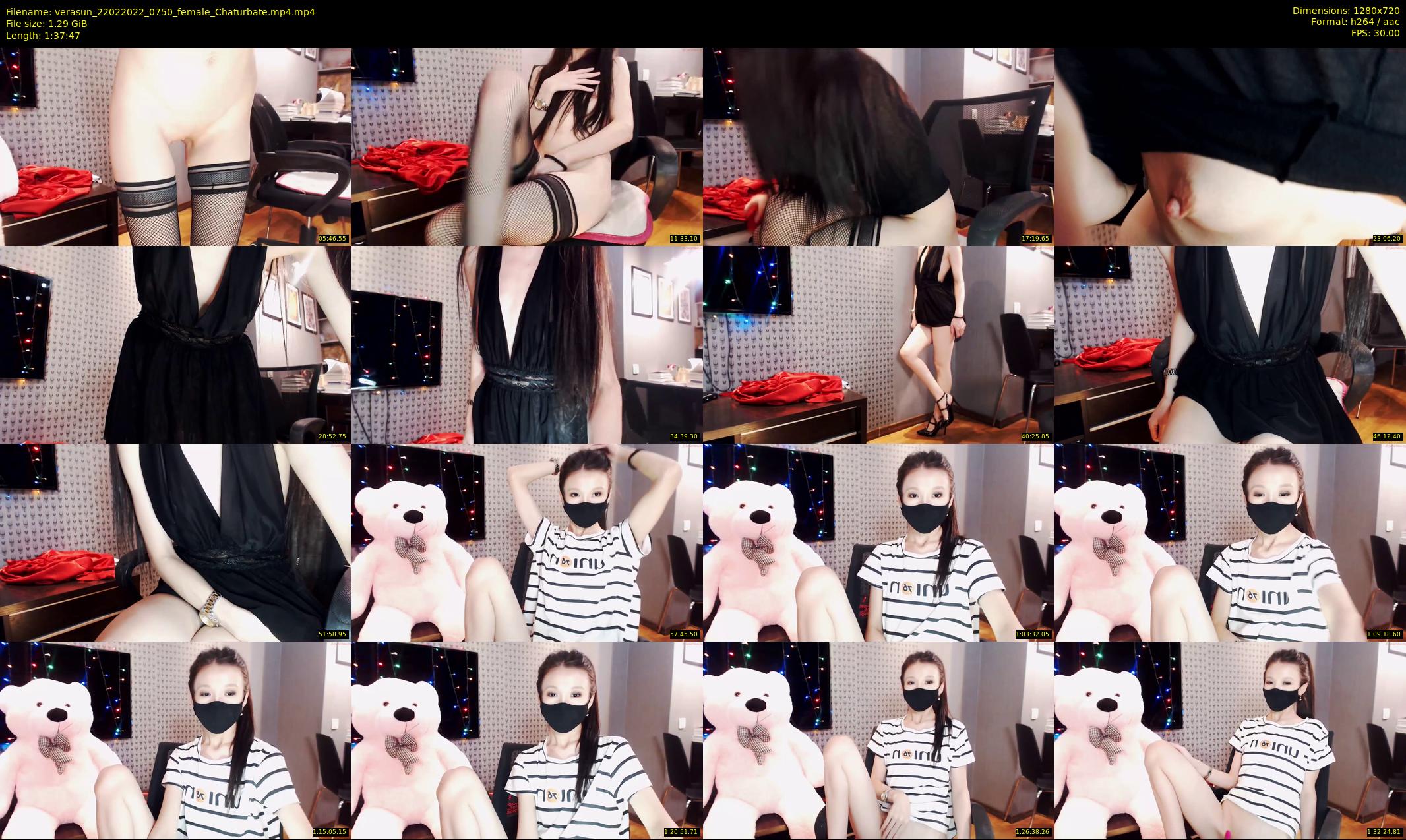 verasun — 98 minute Chaturbate female cam show recording, 720p, Feb 22, 2022