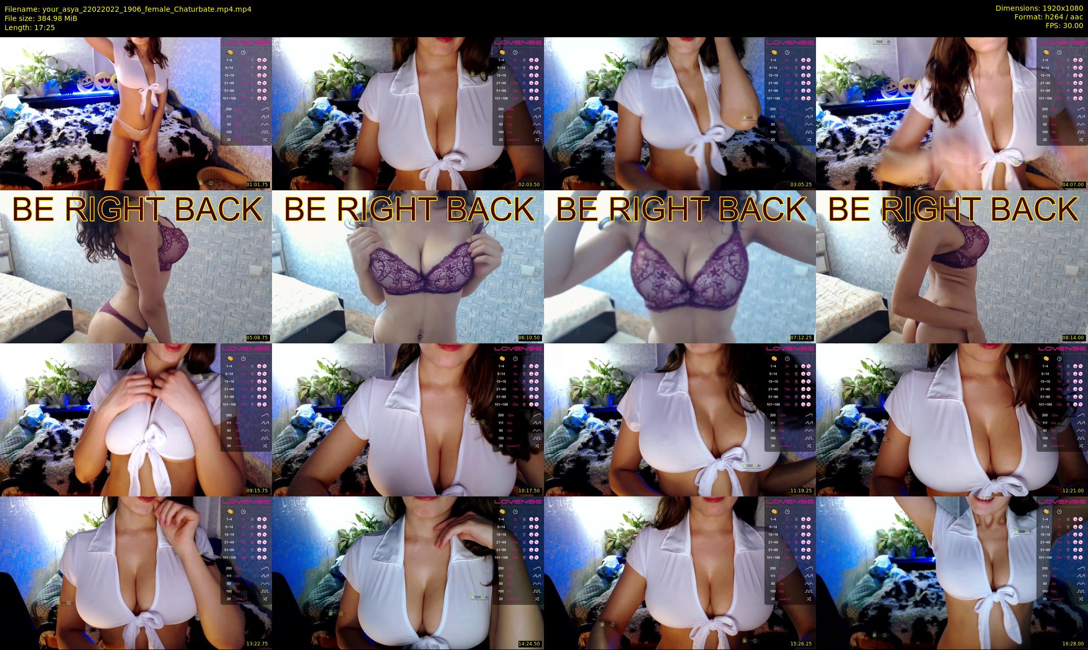 your_asya — 18 minute Chaturbate female cam show recording, 1080p, Feb 22, 2022