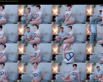 yournaughtypixie — 19 minute Chaturbate couple cam show recording, 1080p, Feb 22, 2022