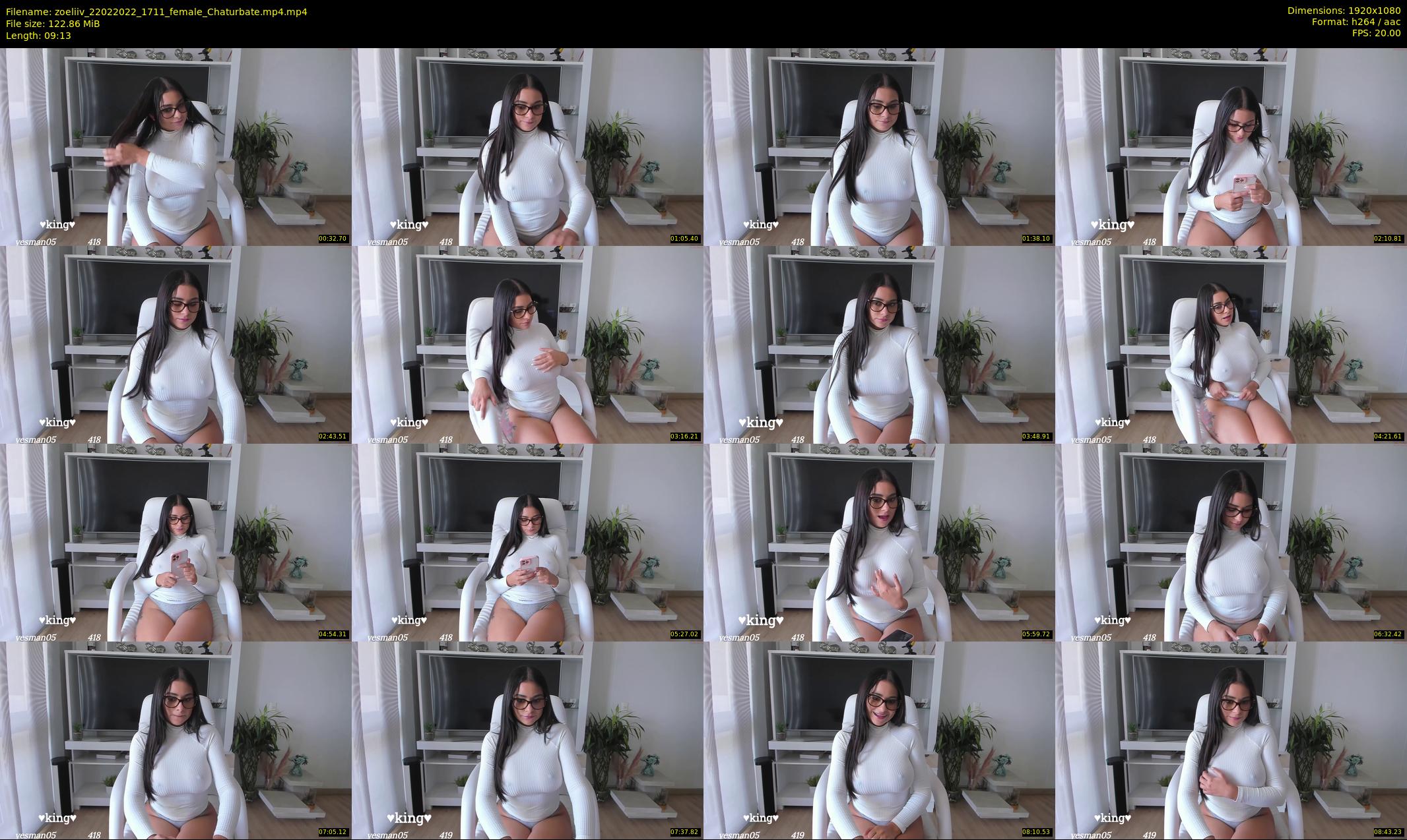 zoeliiv — 10 minute Chaturbate female cam show recording, 1080p, Feb 22, 2022