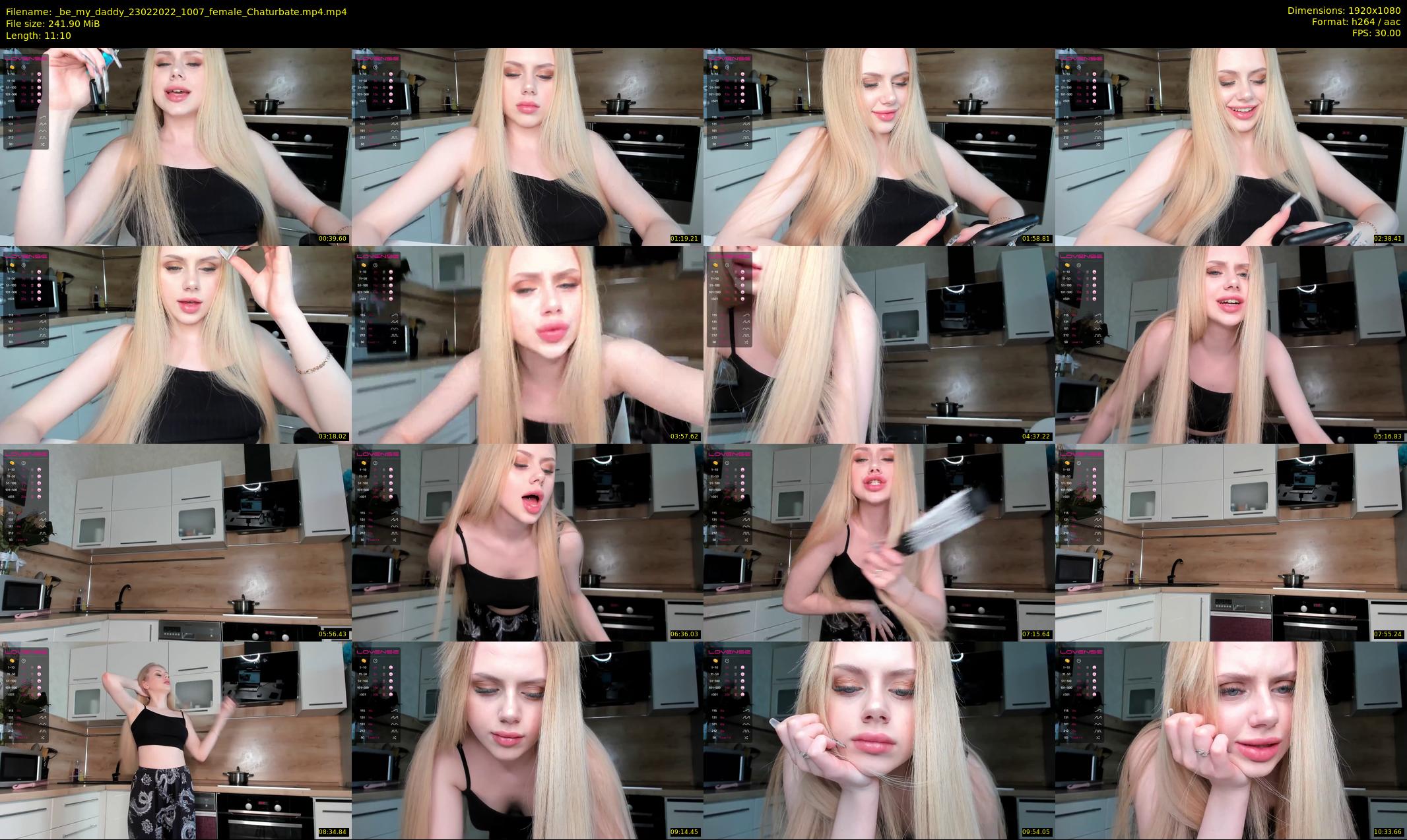 _be_my_daddy — 12 minute Chaturbate female cam show recording, 1080p, Feb 23, 2022