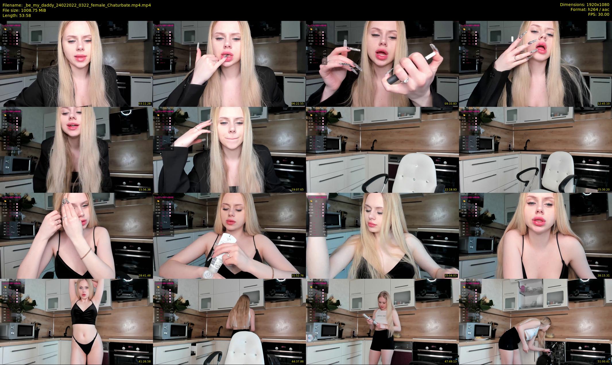 _be_my_daddy — 54 minute Chaturbate female cam show recording, 1080p, Feb 24, 2022