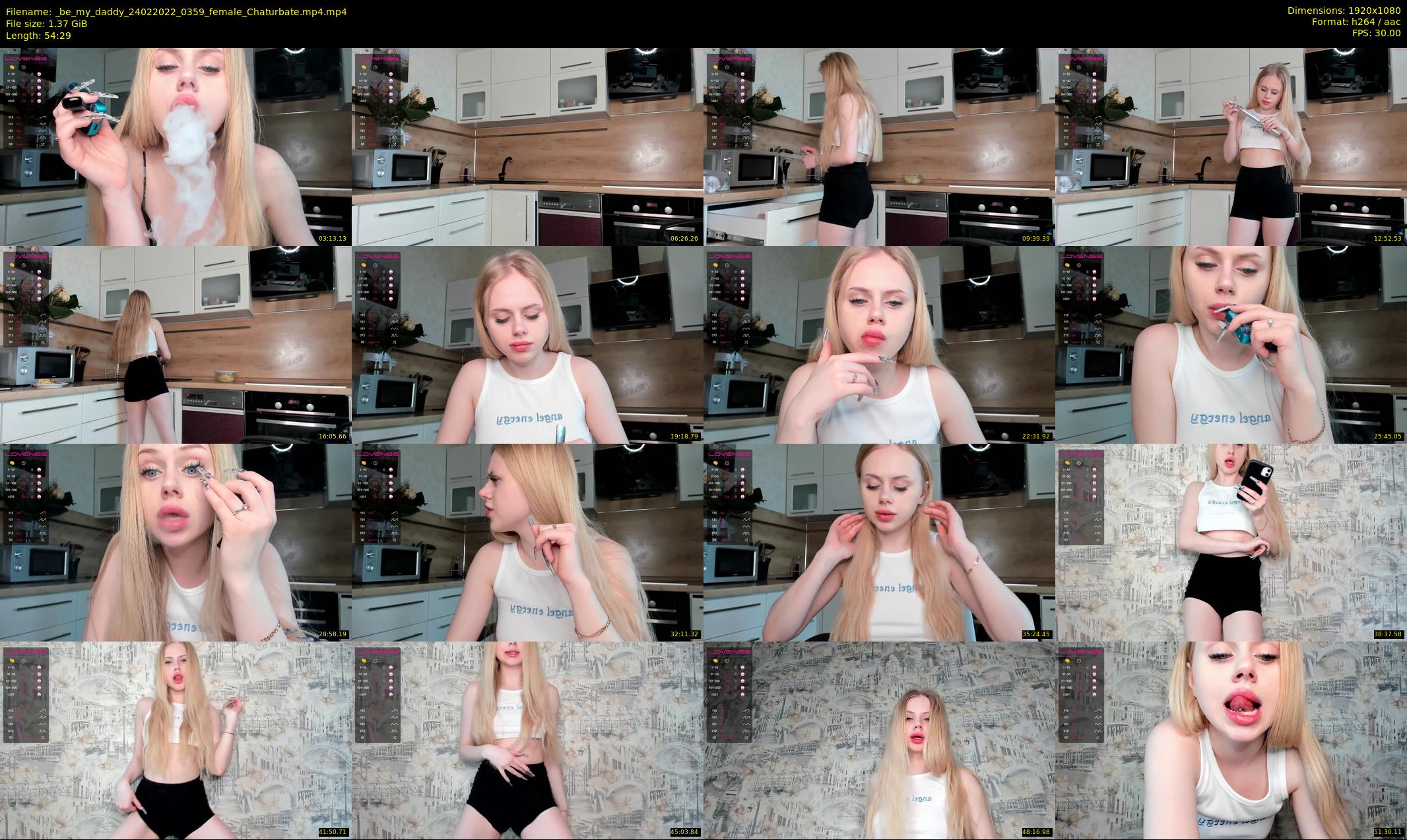 _be_my_daddy — 55 minute Chaturbate female cam show recording, 1080p, Feb 24, 2022