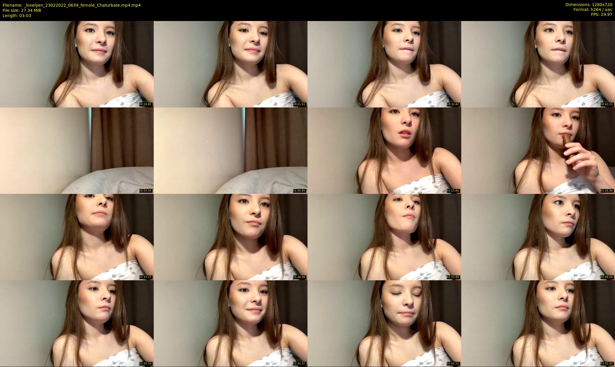 _lovelyen — 4 minute Chaturbate female cam show recording, 720p, Feb 23, 2022
