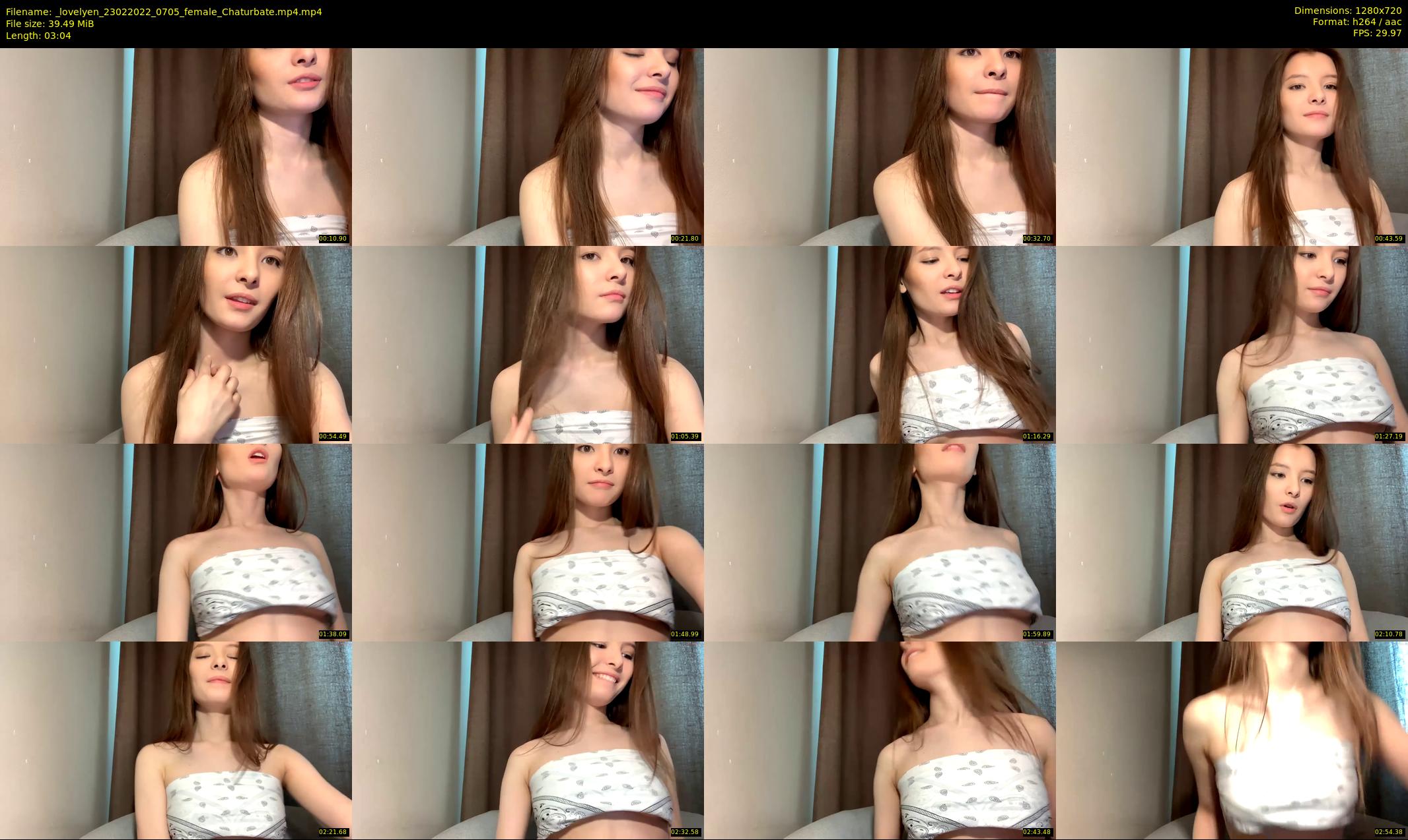 _lovelyen — 4 minute Chaturbate female cam show recording, 720p, Feb 23, 2022