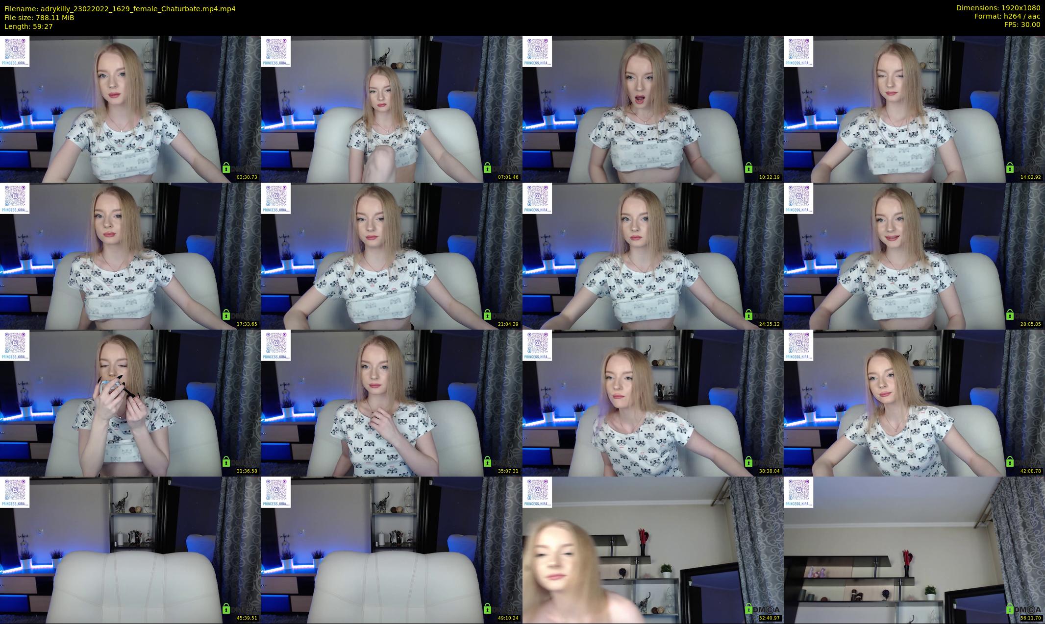 adrykilly — 60 minute Chaturbate female cam show recording, 1080p, Feb 23, 2022