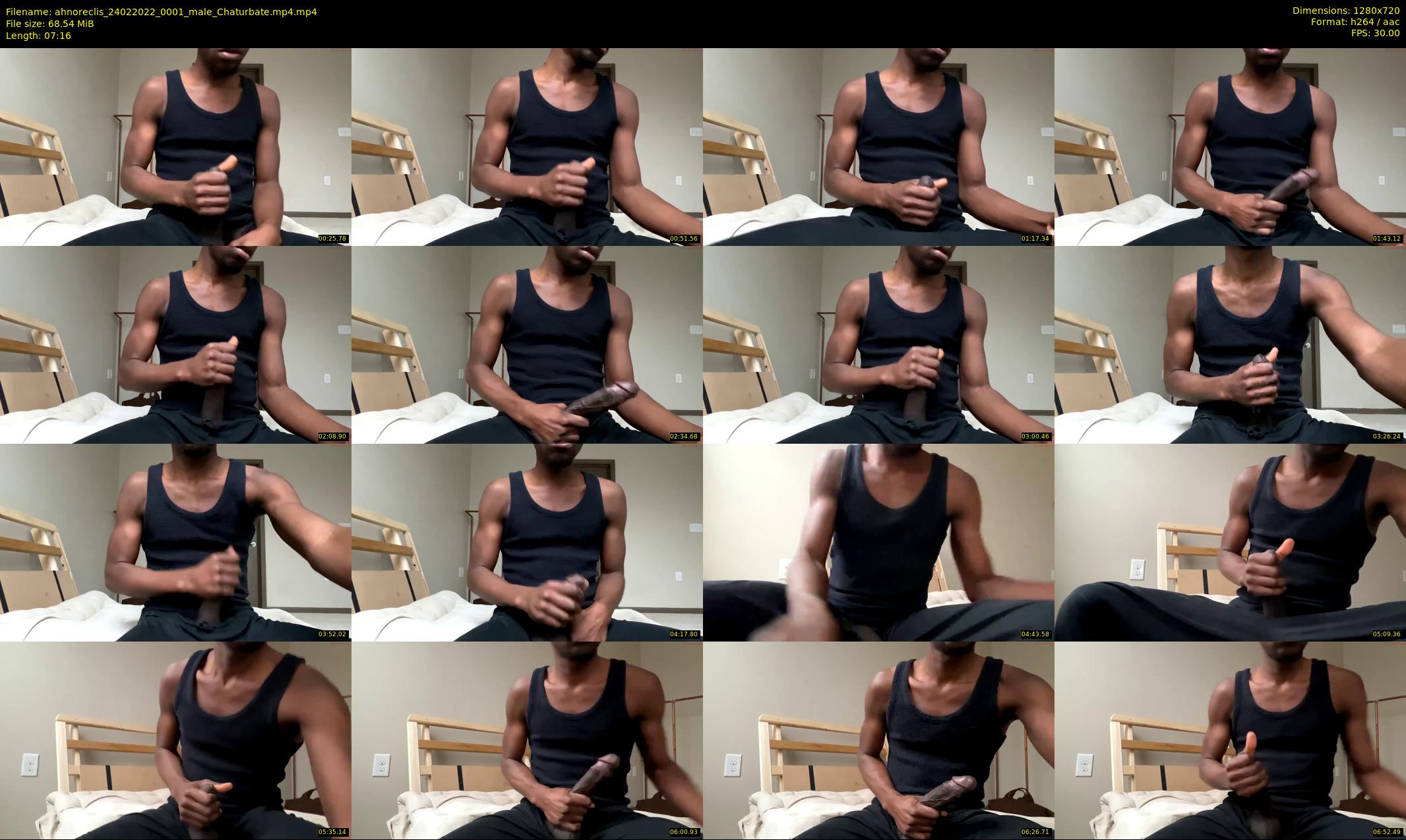 ahnoreclis — 8 minute Chaturbate male cam show recording, 720p, Feb 24, 2022
