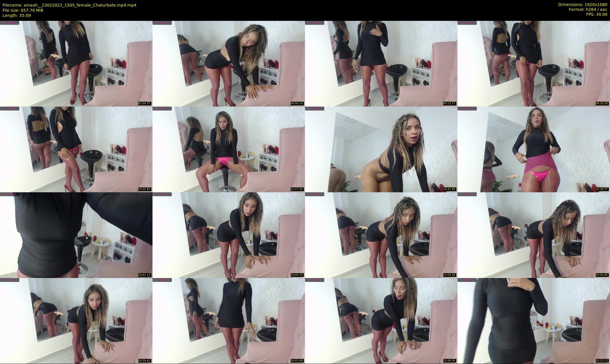 ainaah_ — 36 minute Chaturbate female cam show recording, 1080p, Feb 23, 2022