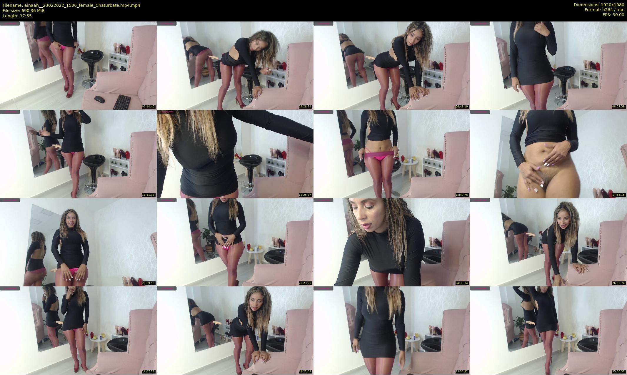 ainaah_ — 38 minute Chaturbate female cam show recording, 1080p, Feb 23, 2022