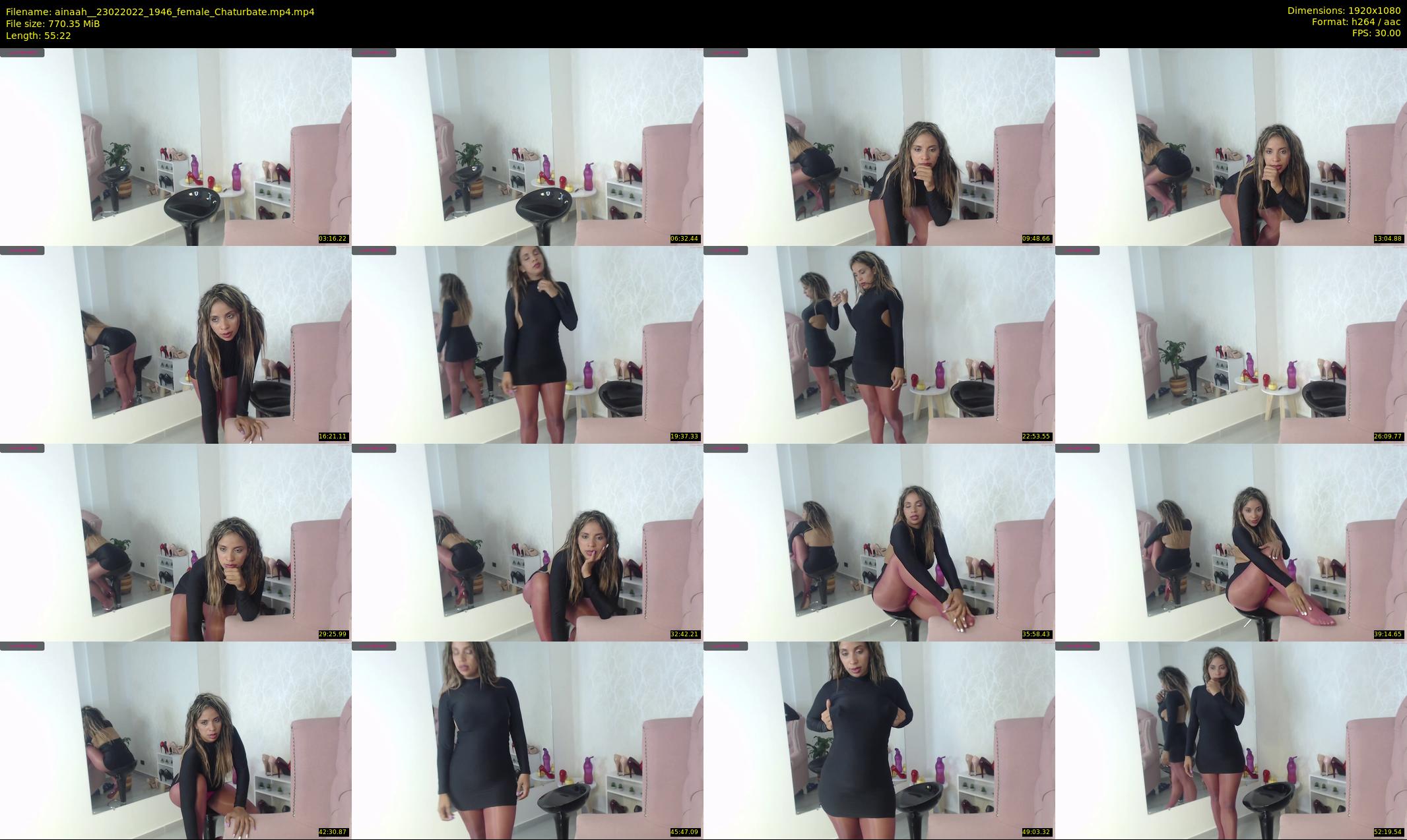 ainaah_ — 56 minute Chaturbate female cam show recording, 1080p, Feb 23, 2022
