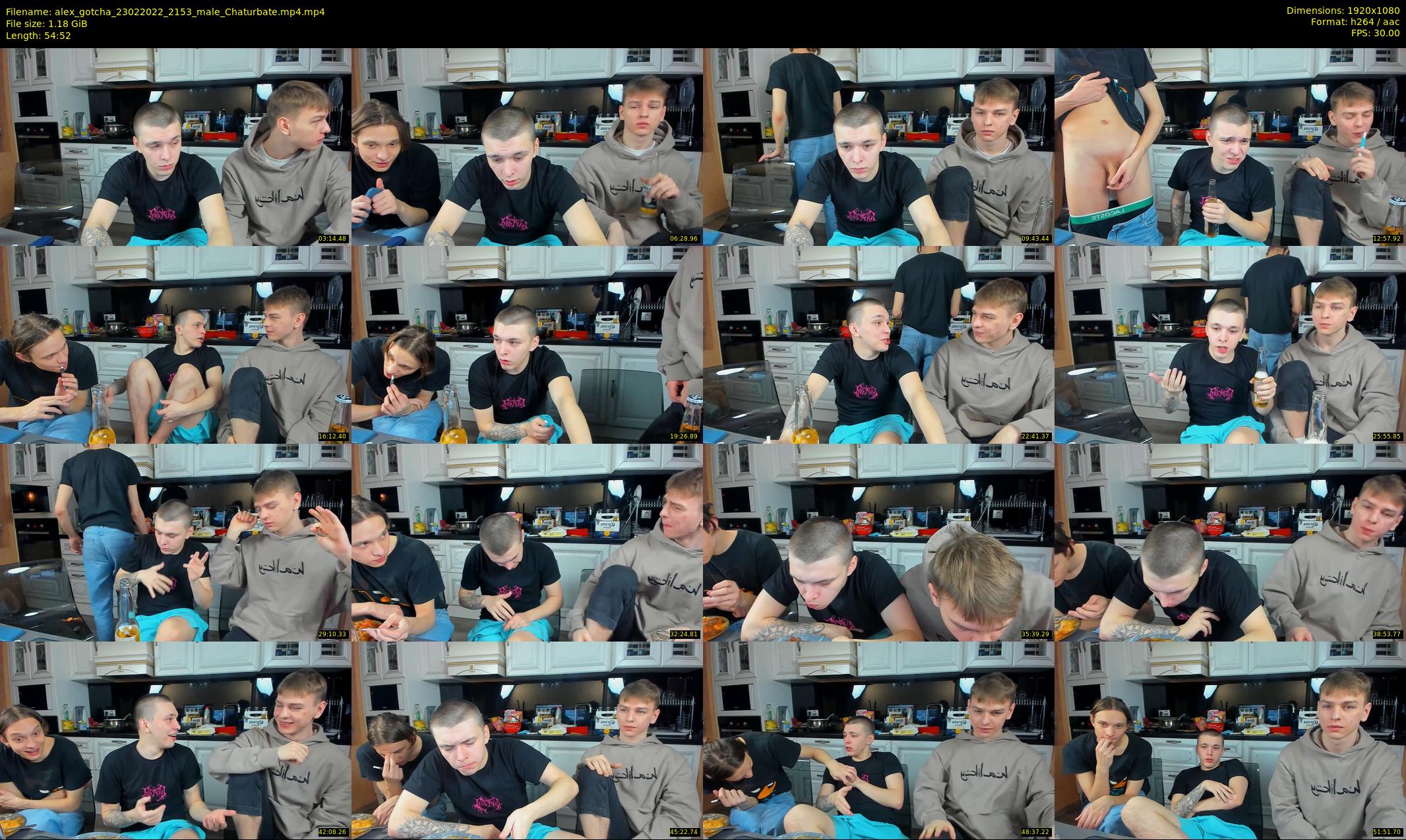 alex_gotcha — 55 minute Chaturbate male cam show recording, 1080p, Feb 23, 2022