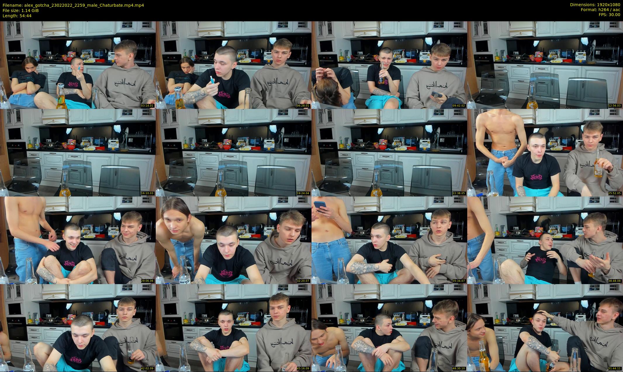 alex_gotcha — 55 minute Chaturbate male cam show recording, 1080p, Feb 23, 2022