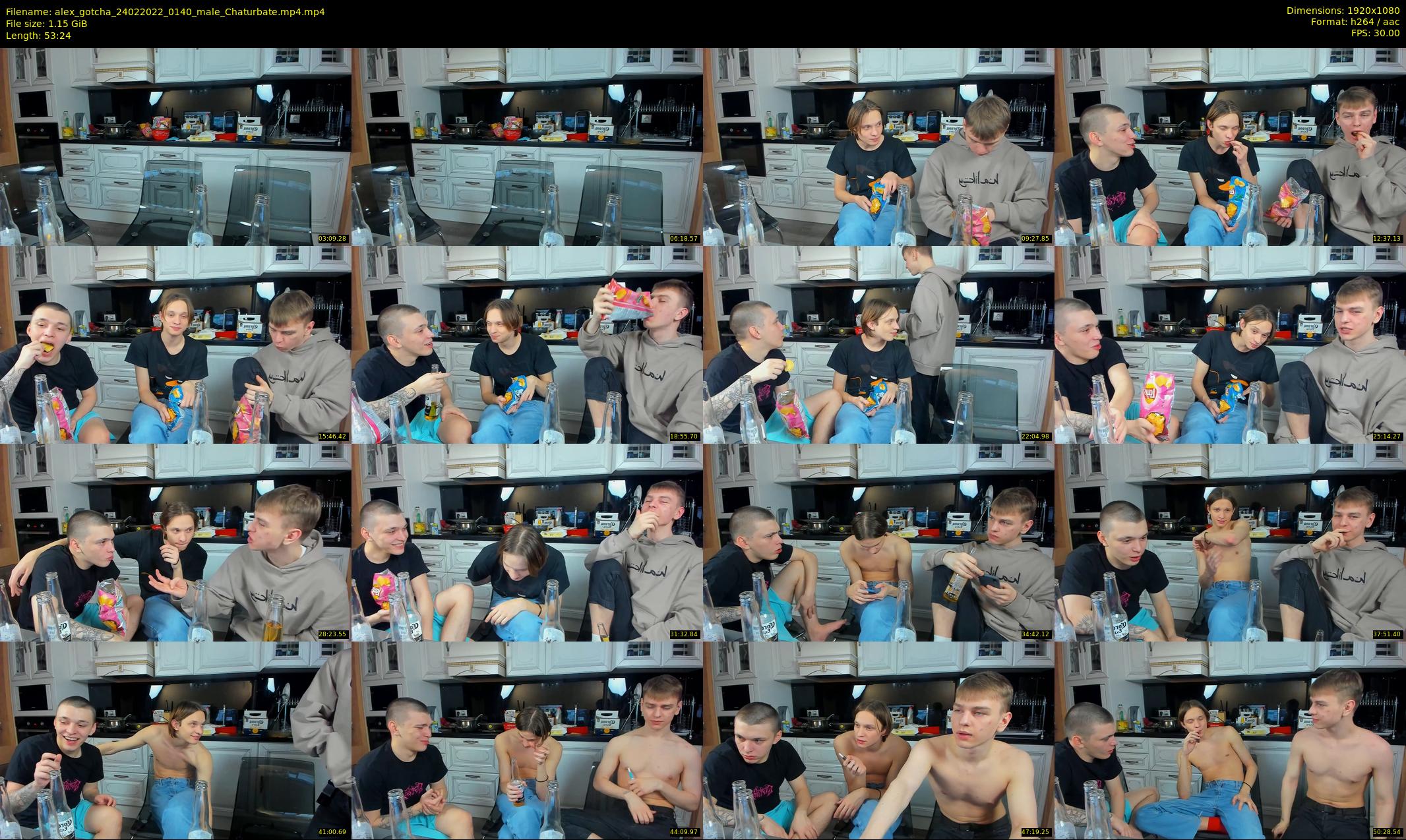 alex_gotcha — 54 minute Chaturbate male cam show recording, 1080p, Feb 24, 2022