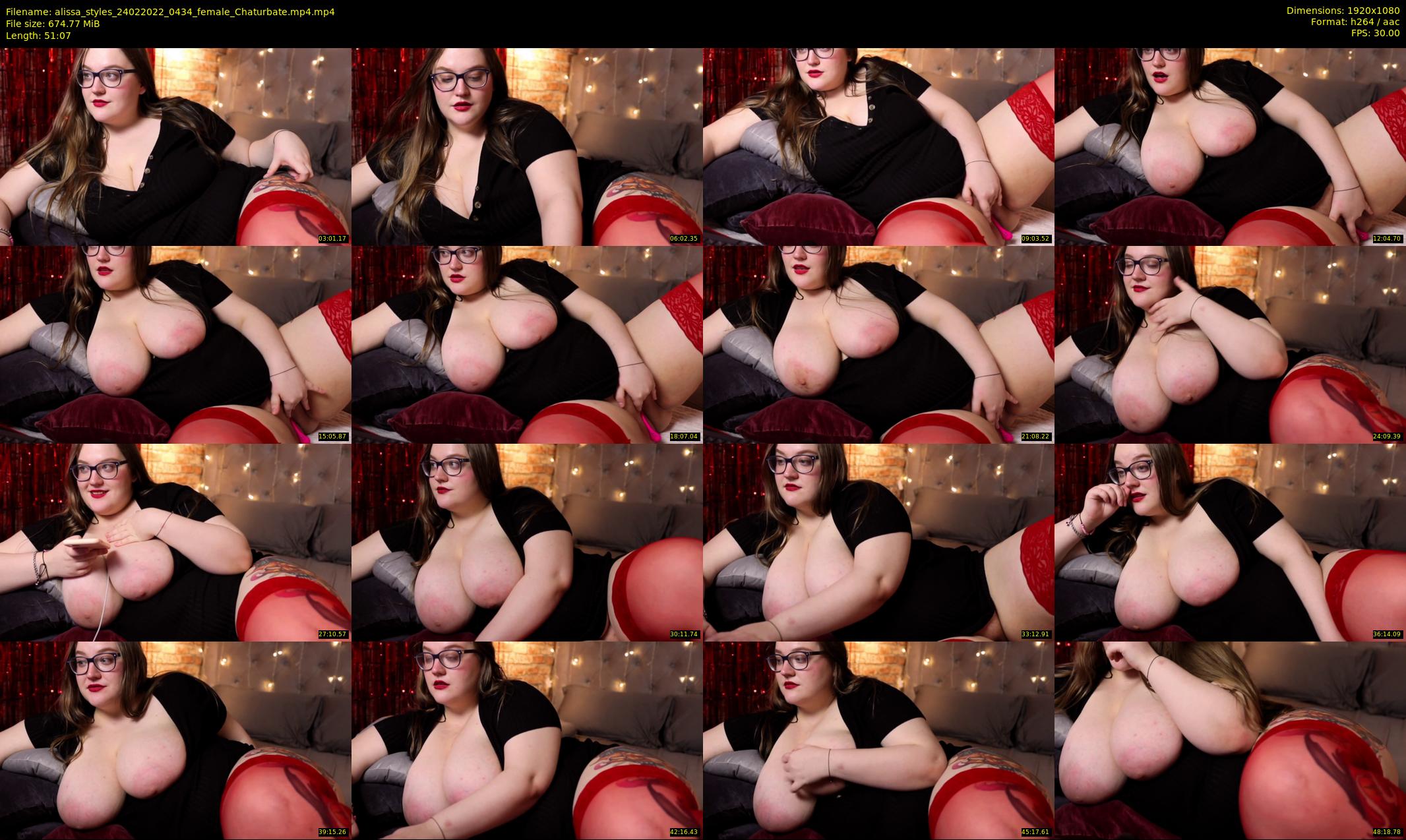 alissa_styles — 52 minute Chaturbate female cam show recording, 1080p, Feb 24, 2022