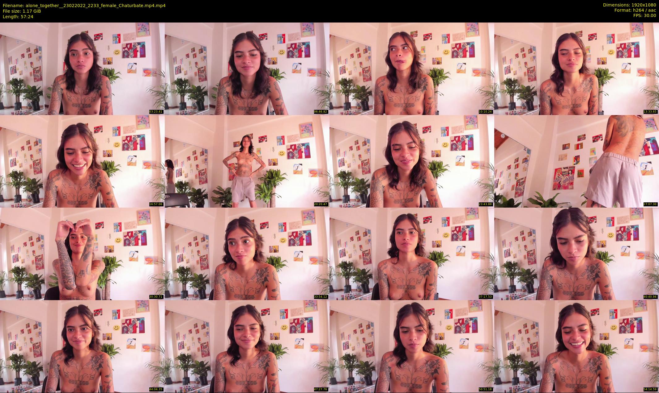 alone_together_ — 58 minute Chaturbate female cam show recording, 1080p, Feb 23, 2022