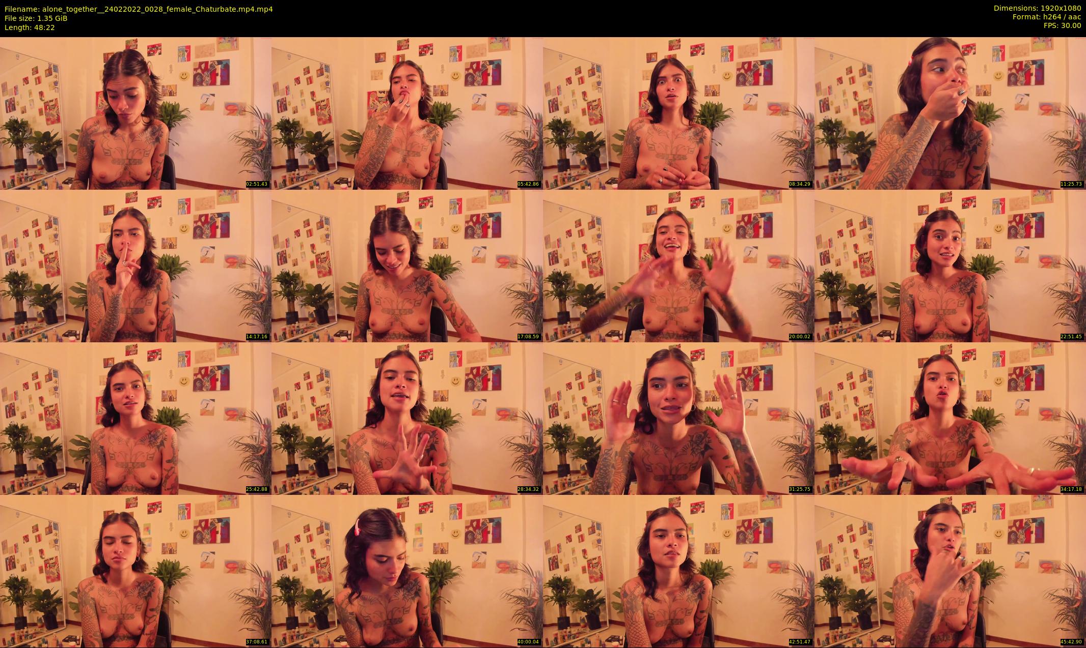 alone_together_ — 49 minute Chaturbate female cam show recording, 1080p, Feb 24, 2022