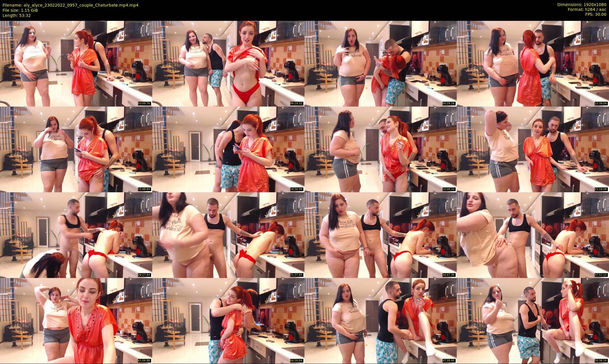 aly_alyce — 54 minute Chaturbate female cam show recording, 1080p, Feb 23, 2022