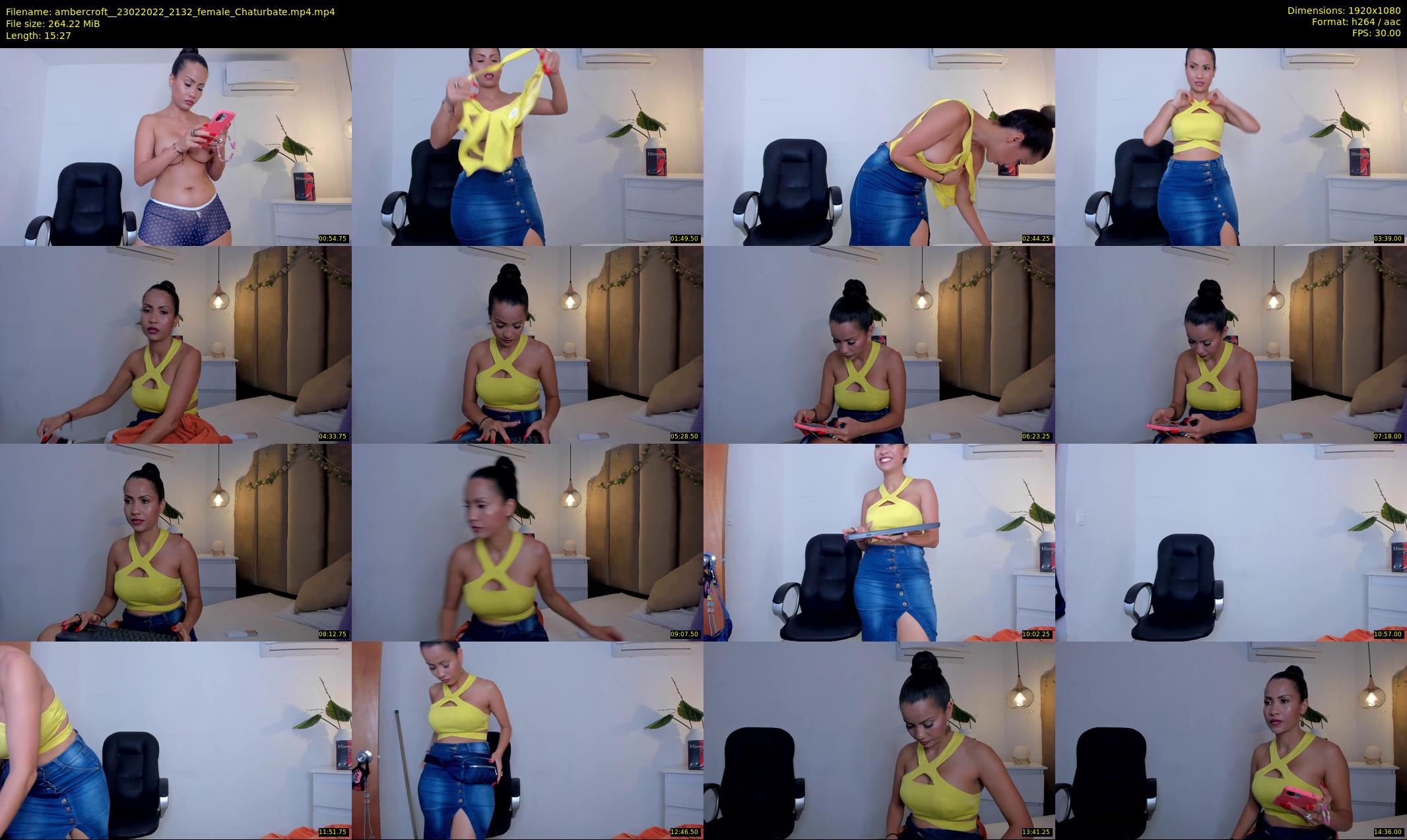 ambercroft_ — 16 minute Chaturbate female cam show recording, 1080p, Feb 23, 2022