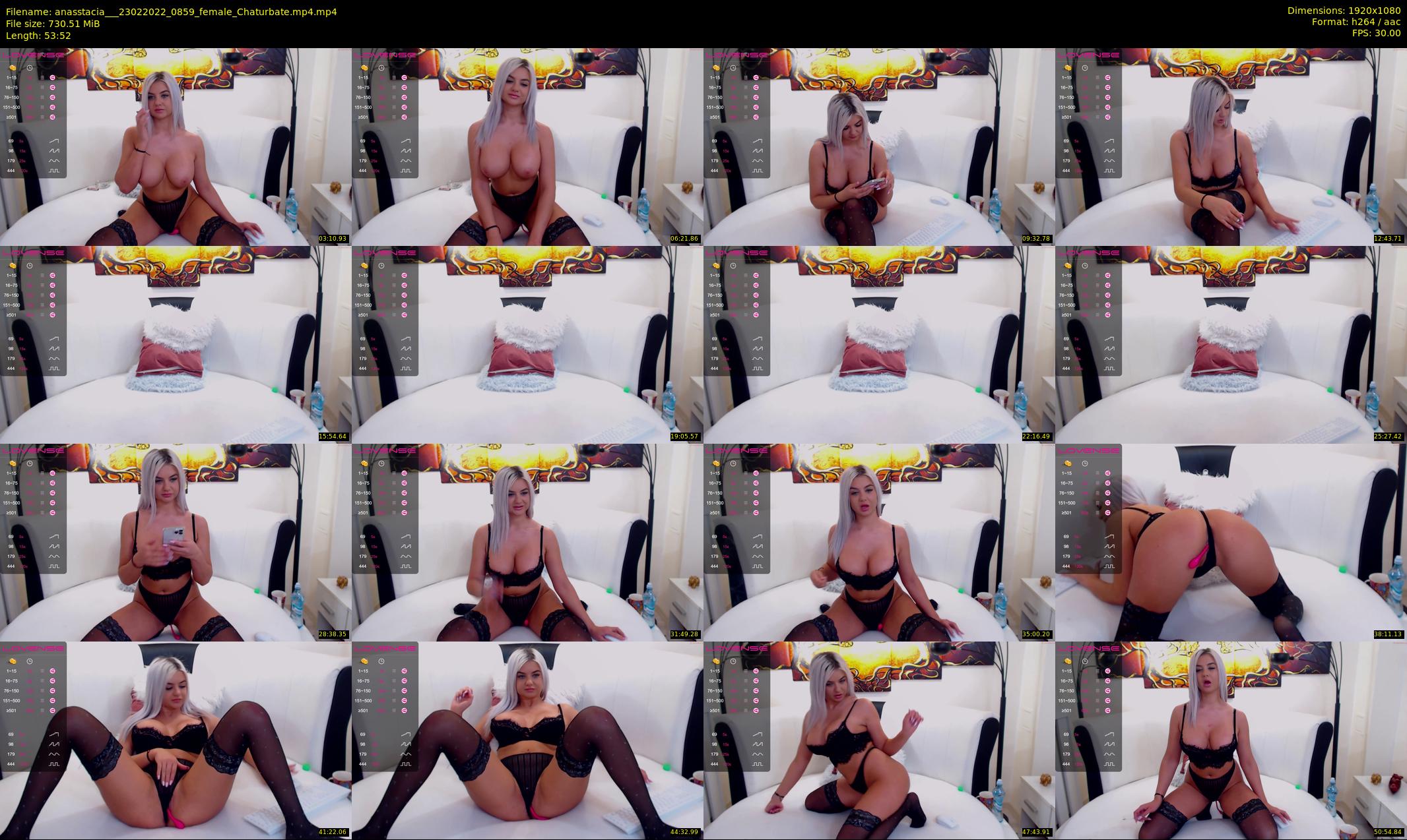 anasstacia__ — 54 minute Chaturbate female cam show recording, 1080p, Feb 23, 2022