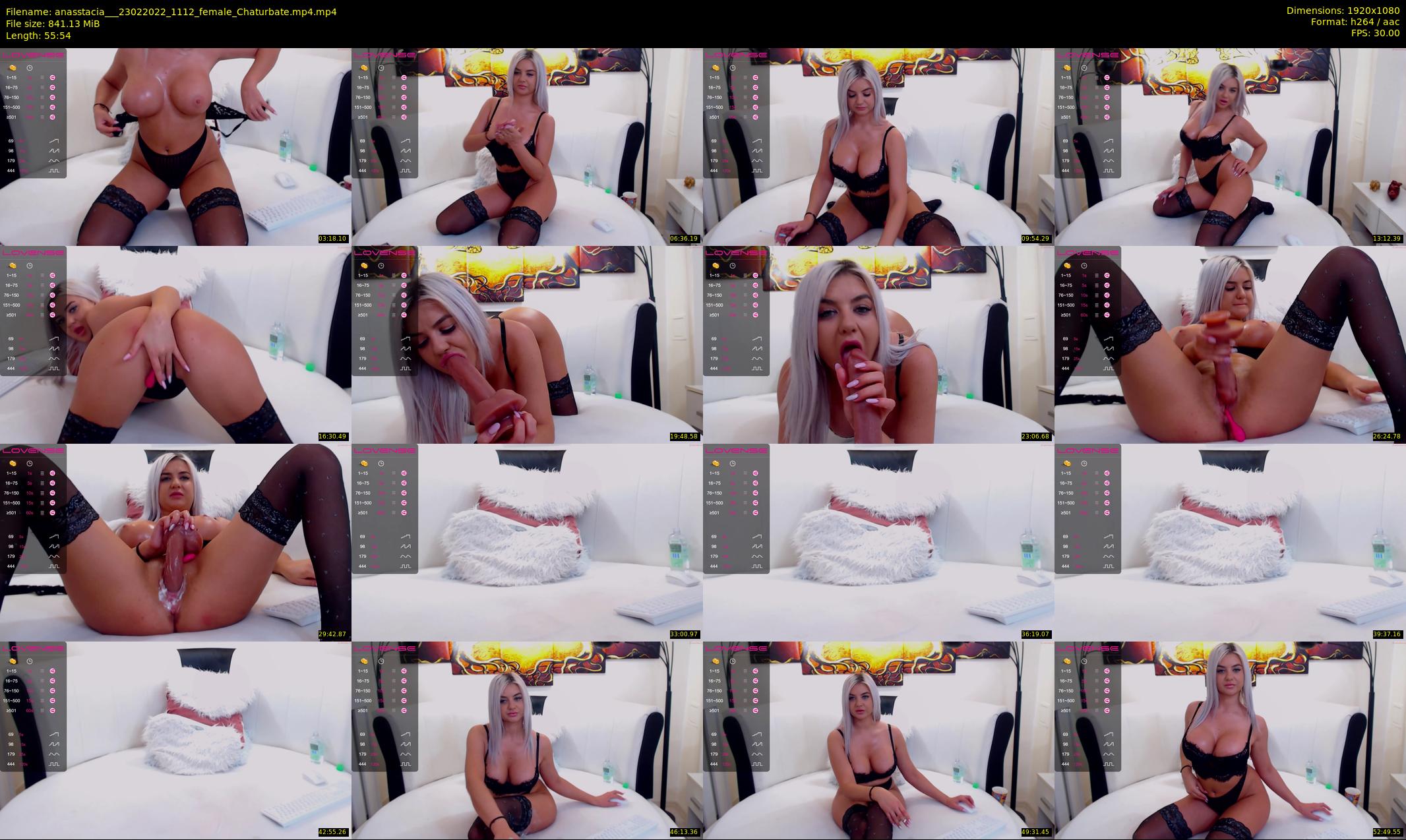 anasstacia__ — 56 minute Chaturbate female cam show recording, 1080p, Feb 23, 2022