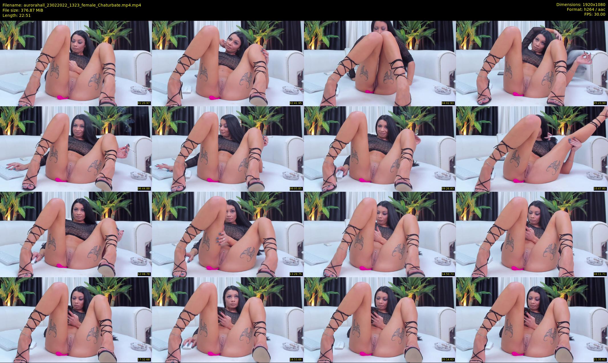 aurorahall — 23 minute Chaturbate female cam show recording, 1080p, Feb 23, 2022