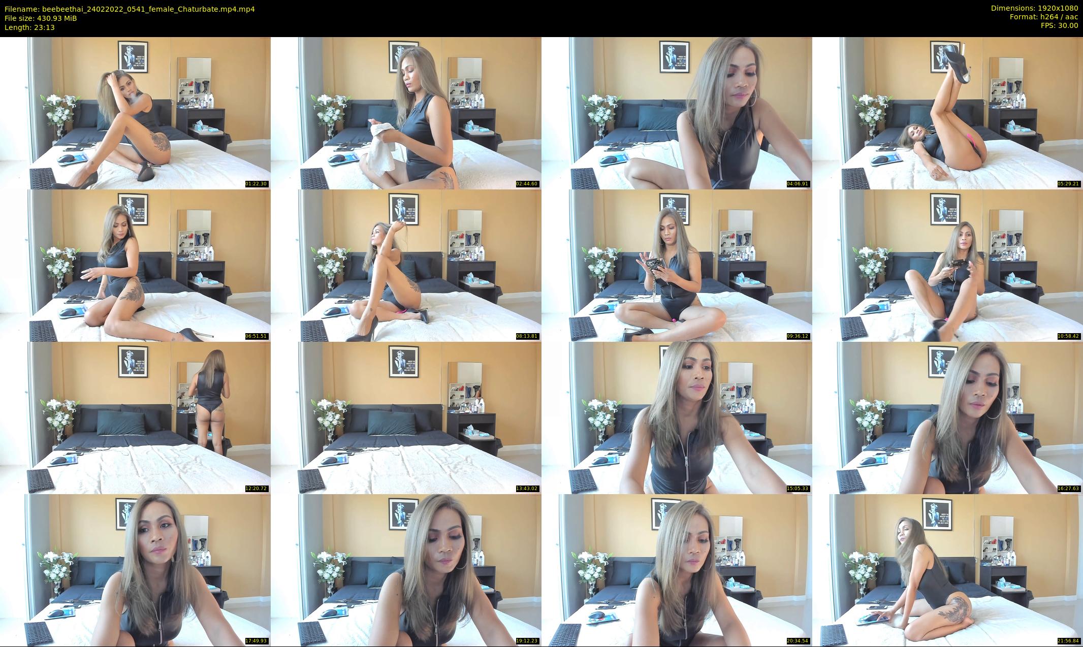 beebeethai — 24 minute Chaturbate female cam show recording, 1080p, Feb 24, 2022