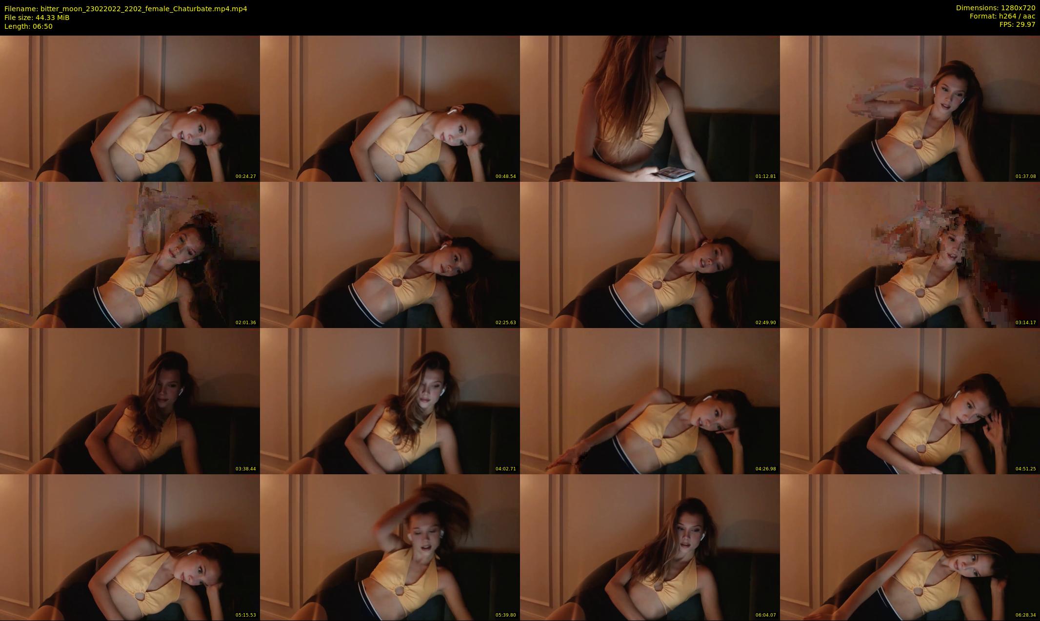 bitter_moon — 7 minute Chaturbate female cam show recording, 720p, Feb 23, 2022