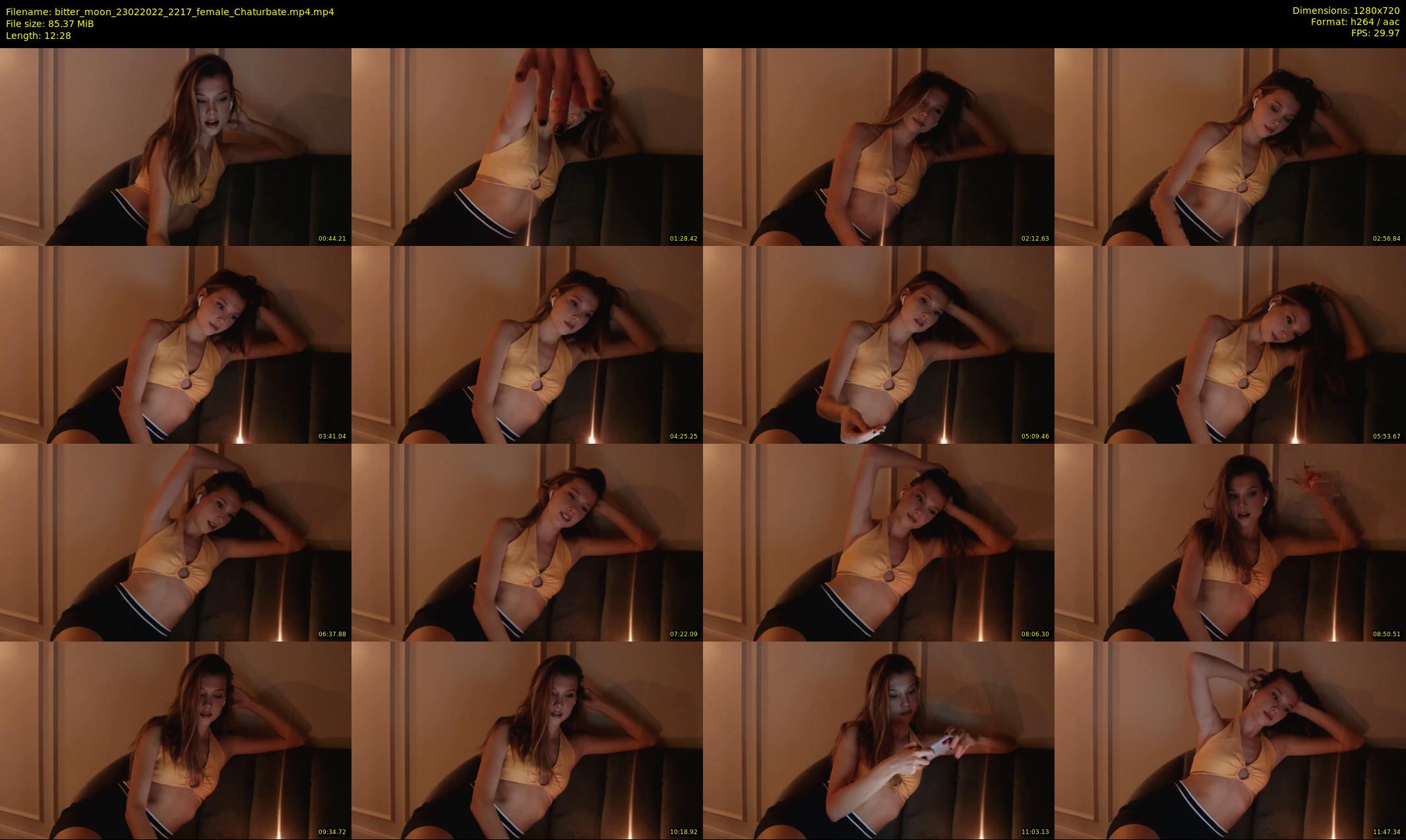 bitter_moon — 13 minute Chaturbate female cam show recording, 720p, Feb 23, 2022