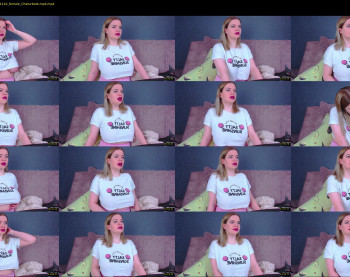 blondiebetsy — 19 minute Chaturbate female cam show recording, 1080p, Feb 23, 2022